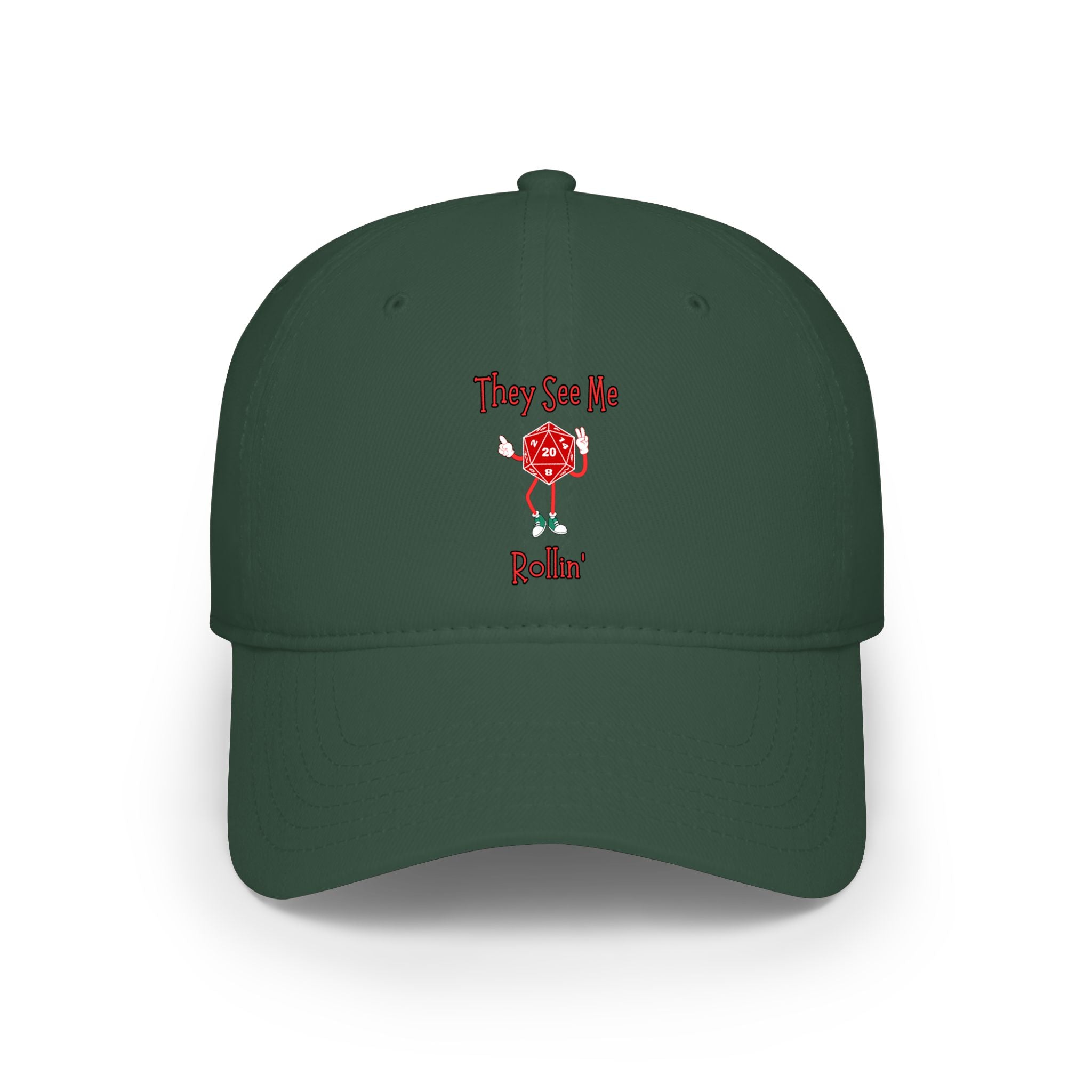 They See Me Rollin' D20 Cap - Low Profile Baseball Hat