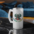 Frosted Beer/Mead Mug — 'Dungeons & Dragons' Dragon Graphic Pint Glass