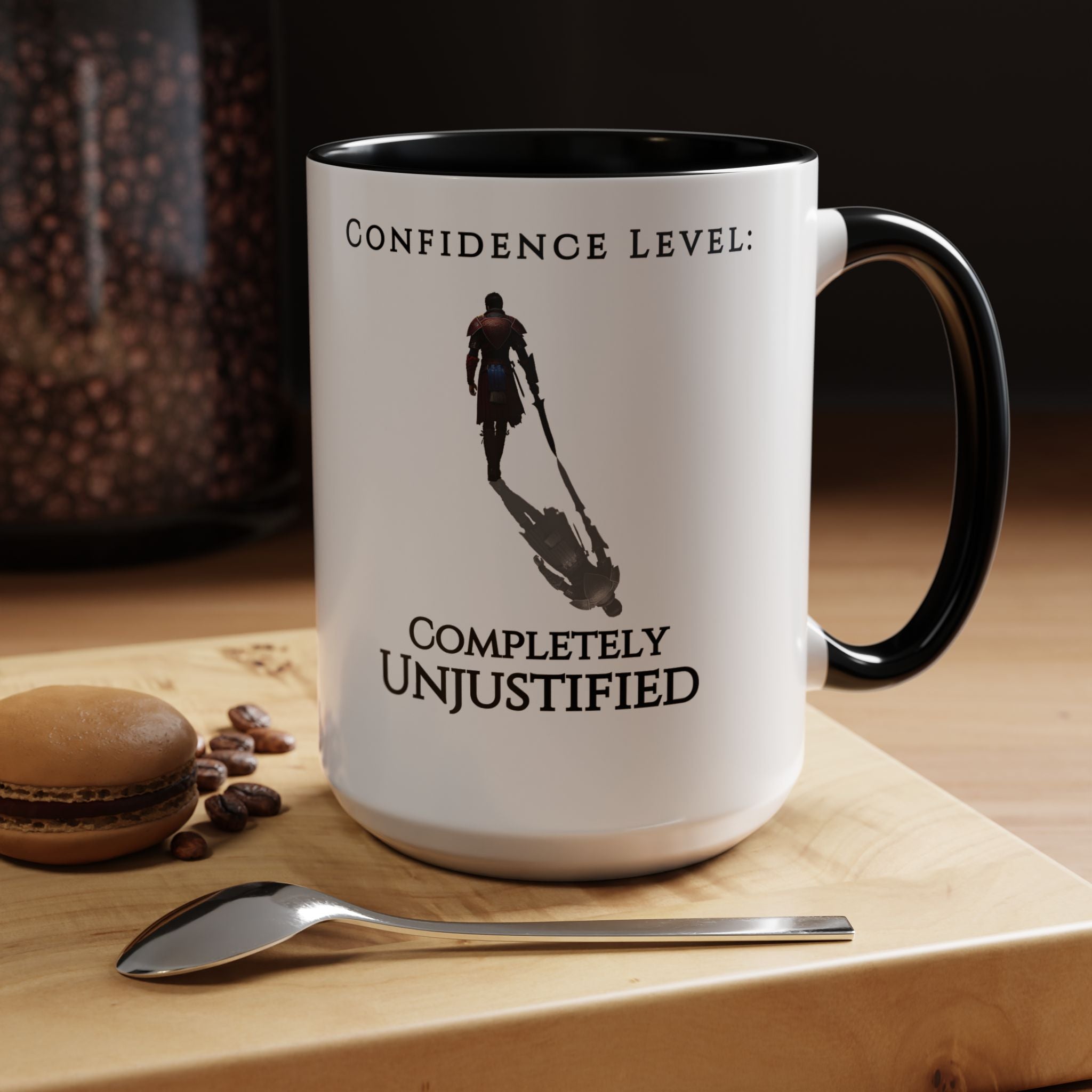 Confidence Level: Completely Unjustified Coffee Mug