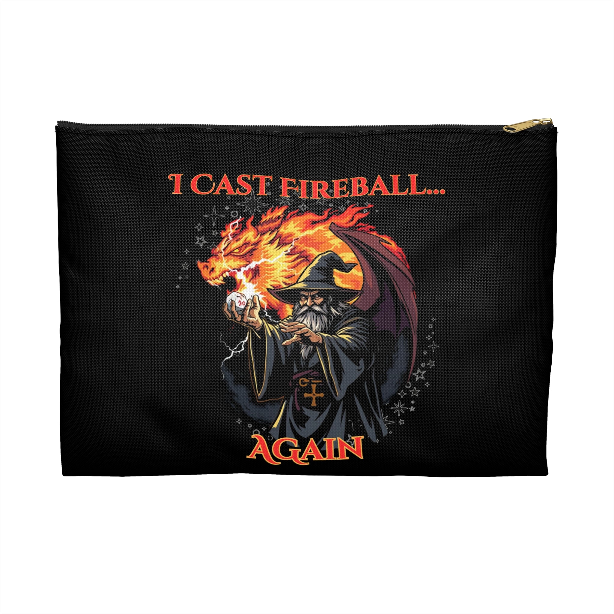 I Cast Fireball... Again Dice Bag