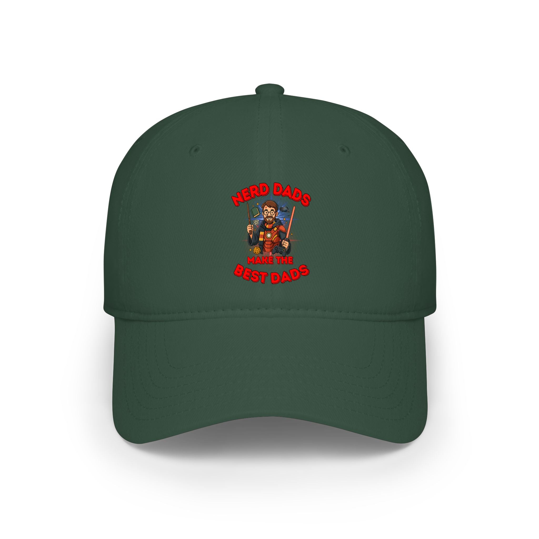 Nerd Dads Make the Best Dads-Baseball Cap