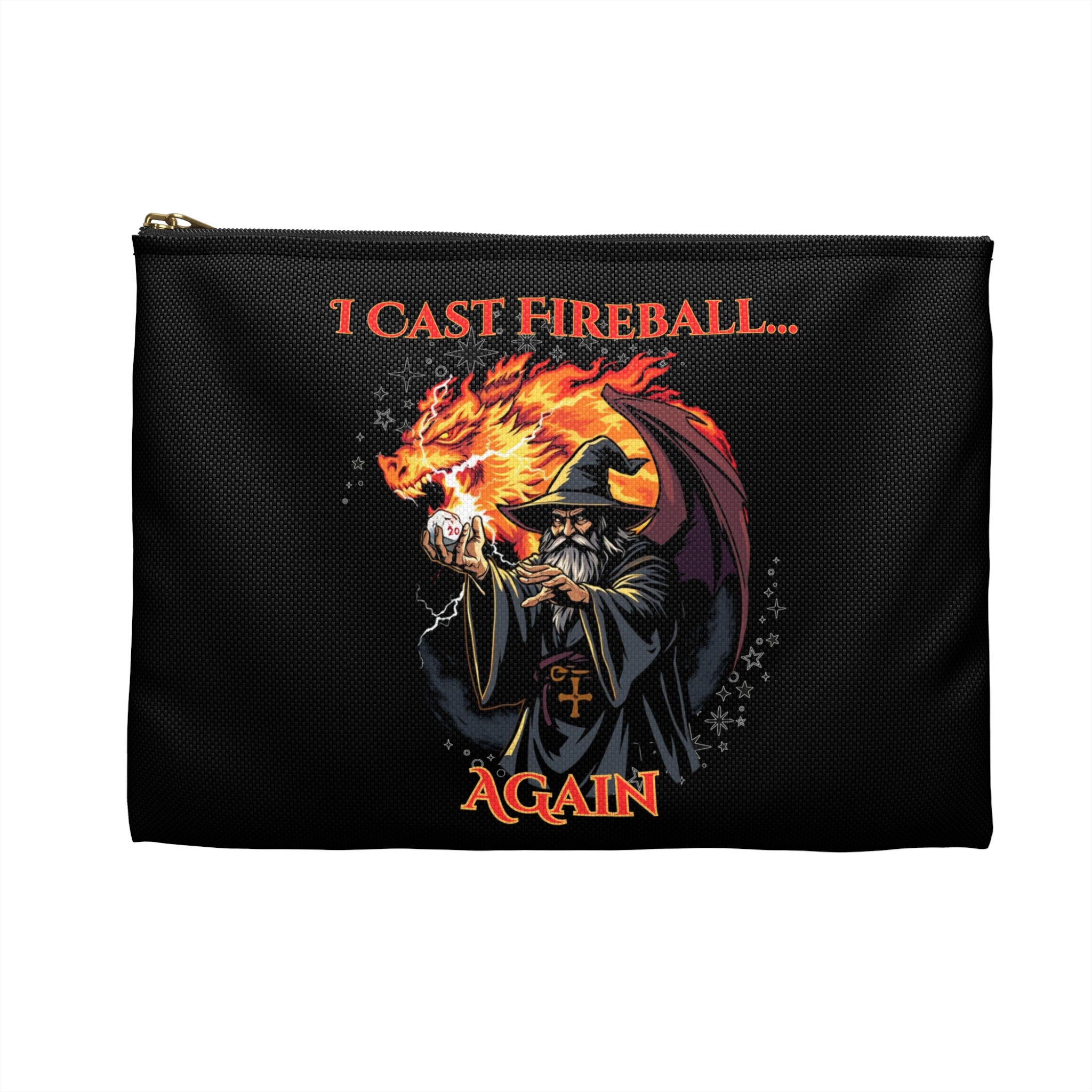 I Cast Fireball... Again Dice Bag