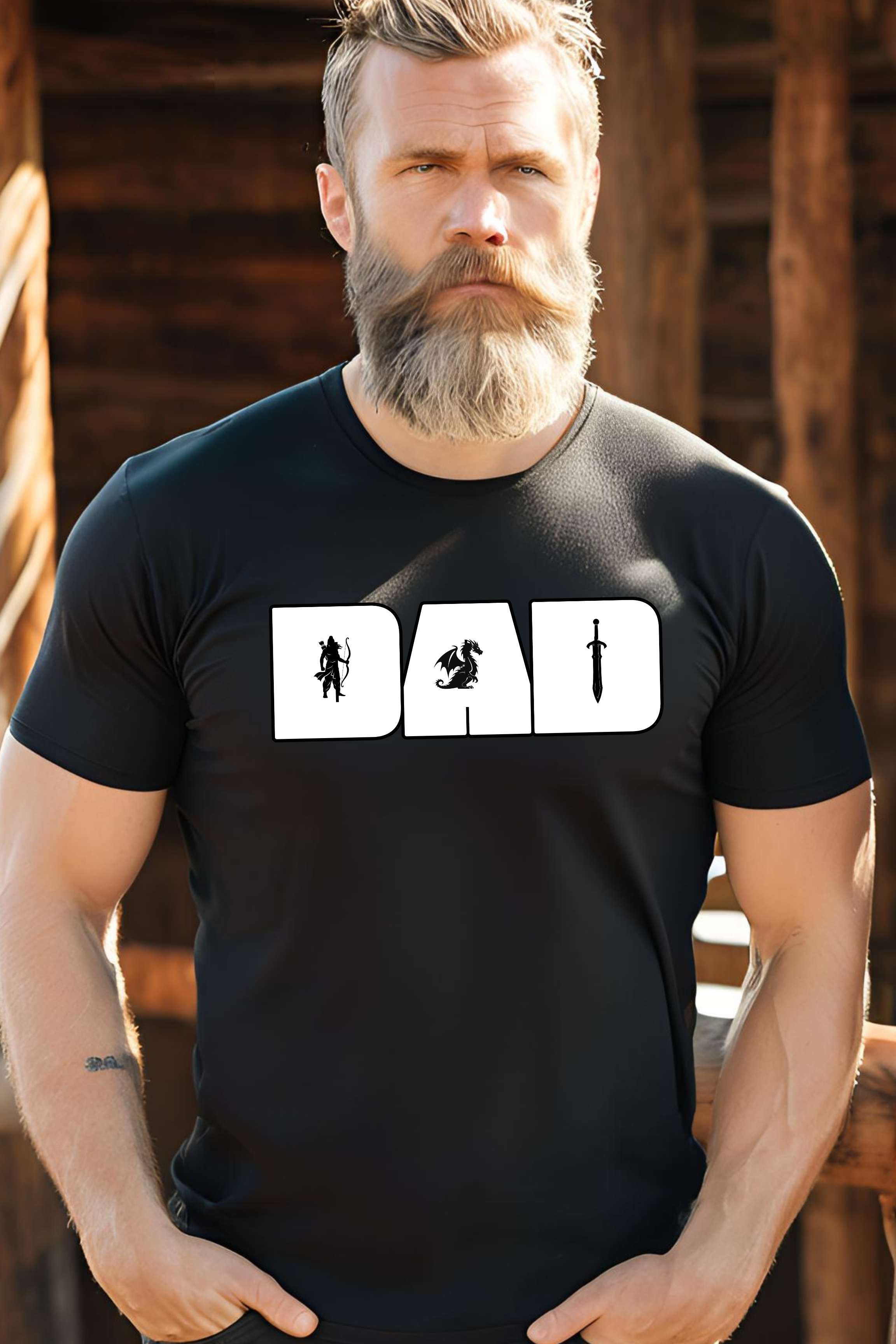 Dad T‑Shirt — RPG Badass Dad Tee
