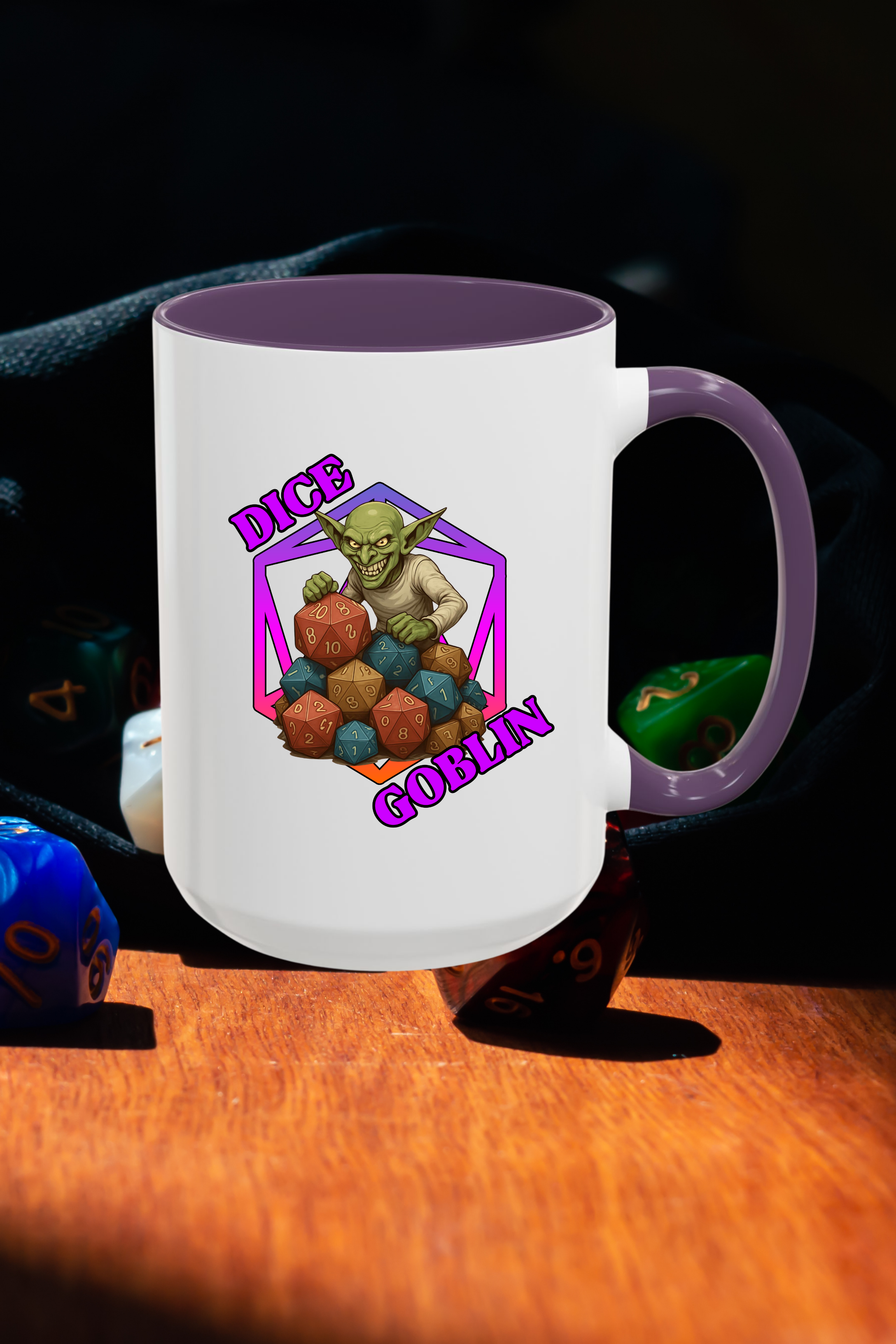 Dice Goblin Coffee Mug — (15oz)