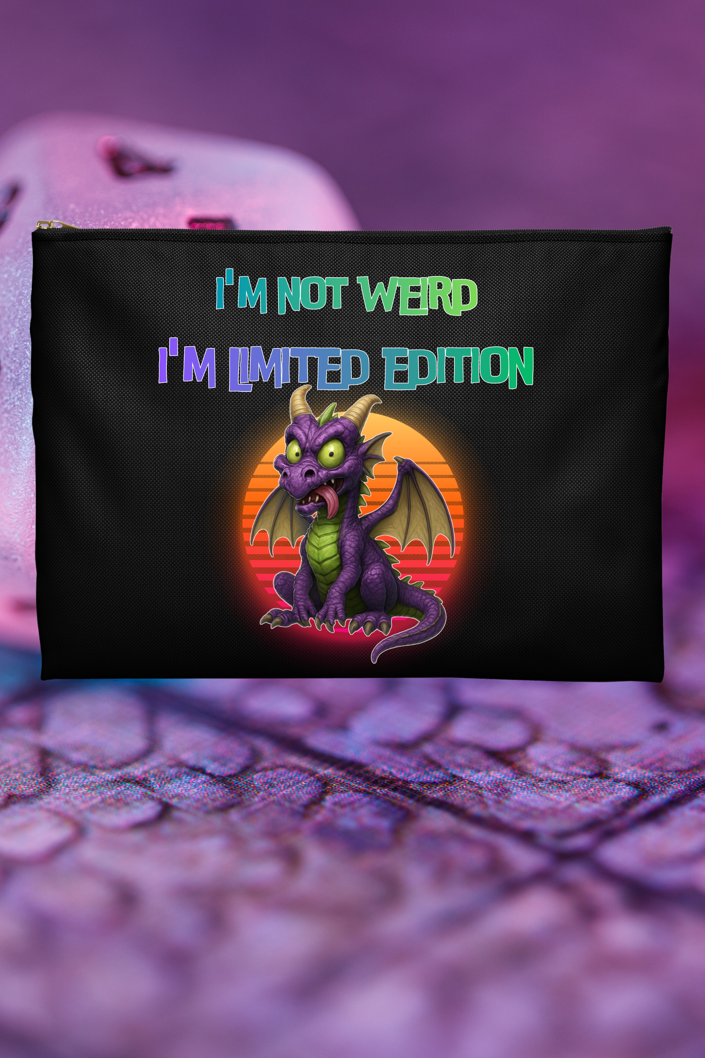 Dice Bag- "I'm Not Weird I'm Limited Edition"