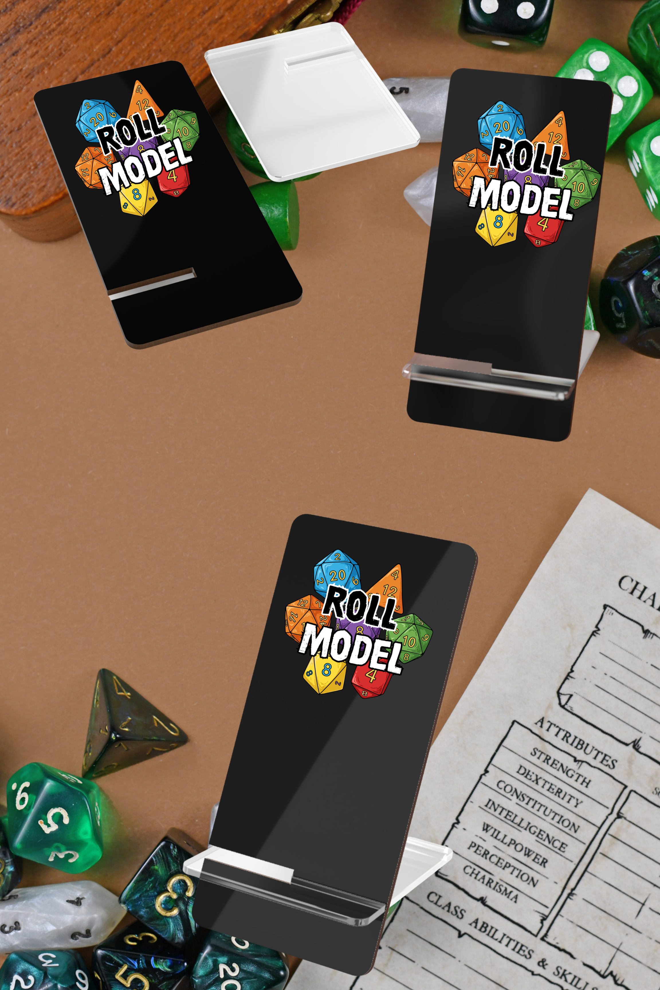 Roll Model  Phone Stand