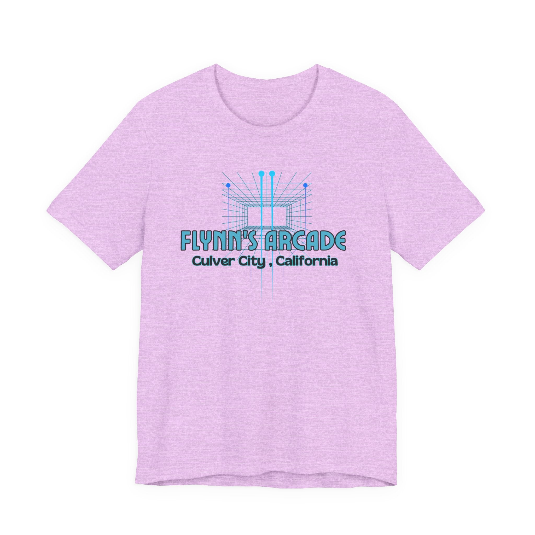 Arcade Tee - "Flynn's Arcade, Culver City, California" Tron Inspired Retro Gaming T-Shirt