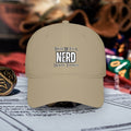 Nerd Gaming Hat — "Trust Me I'm A Nerd, I Know Things" Low-Profile Baseball Hat