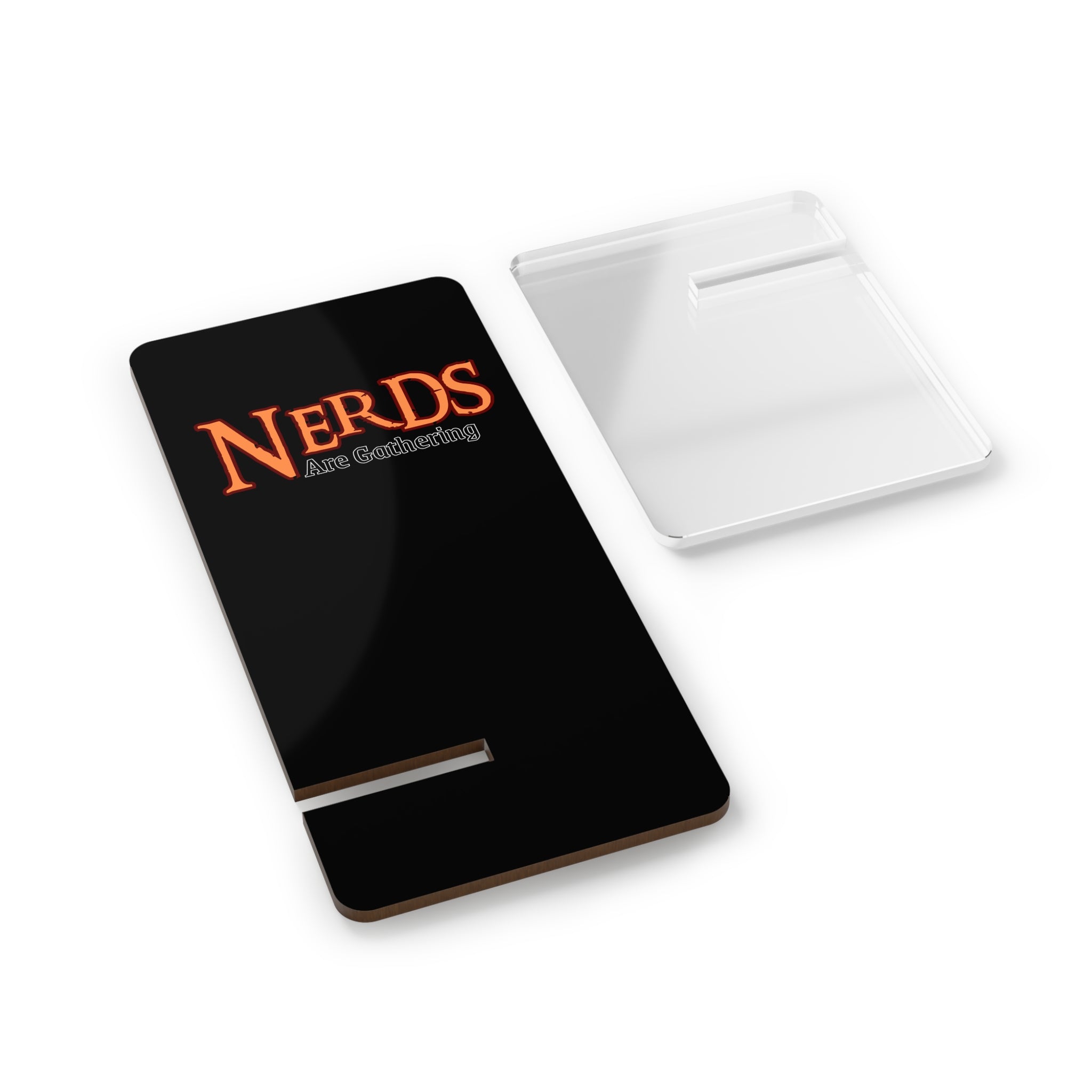 Phone Stand "Nerds Are Gathering"