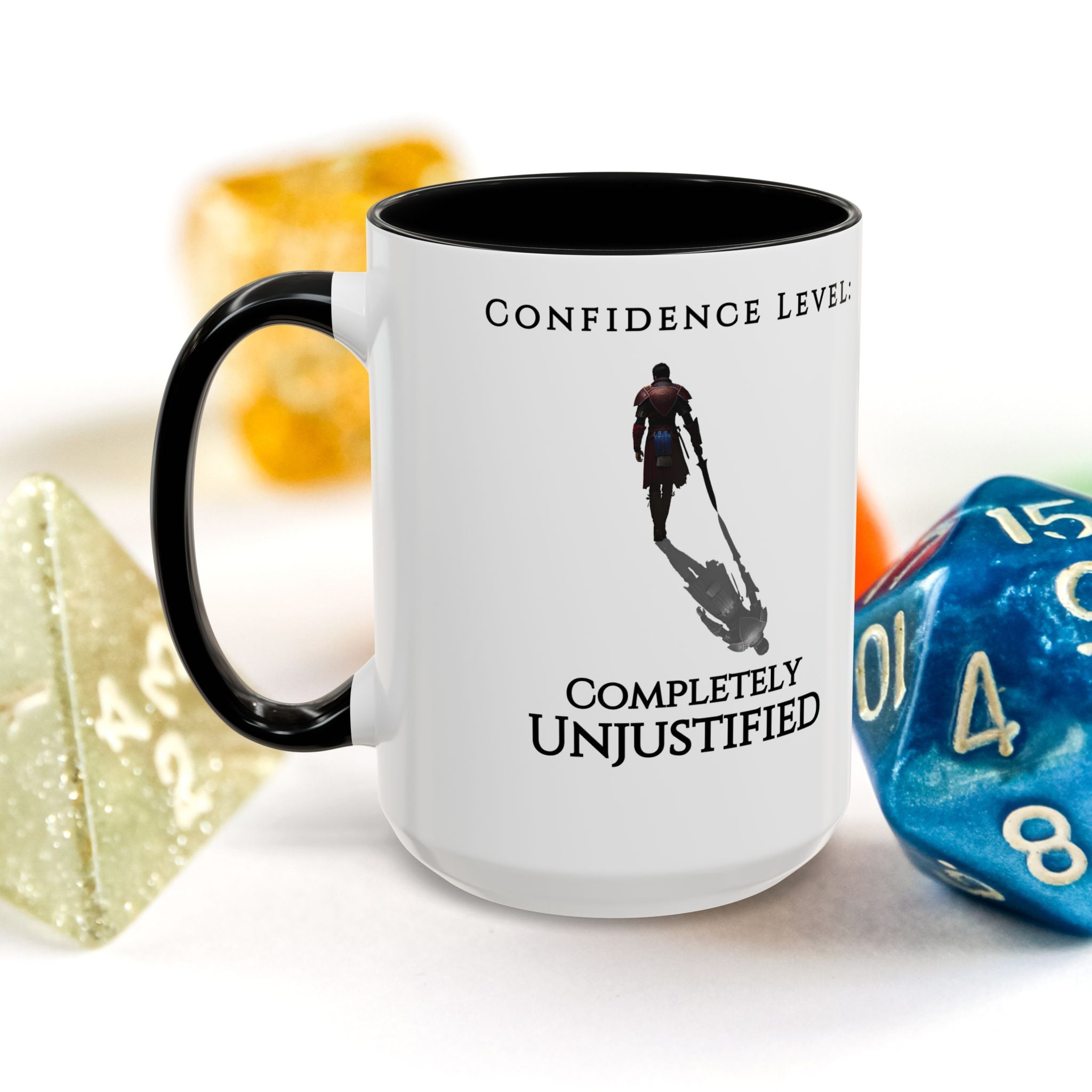 Confidence Level: Completely Unjustified Coffee Mug