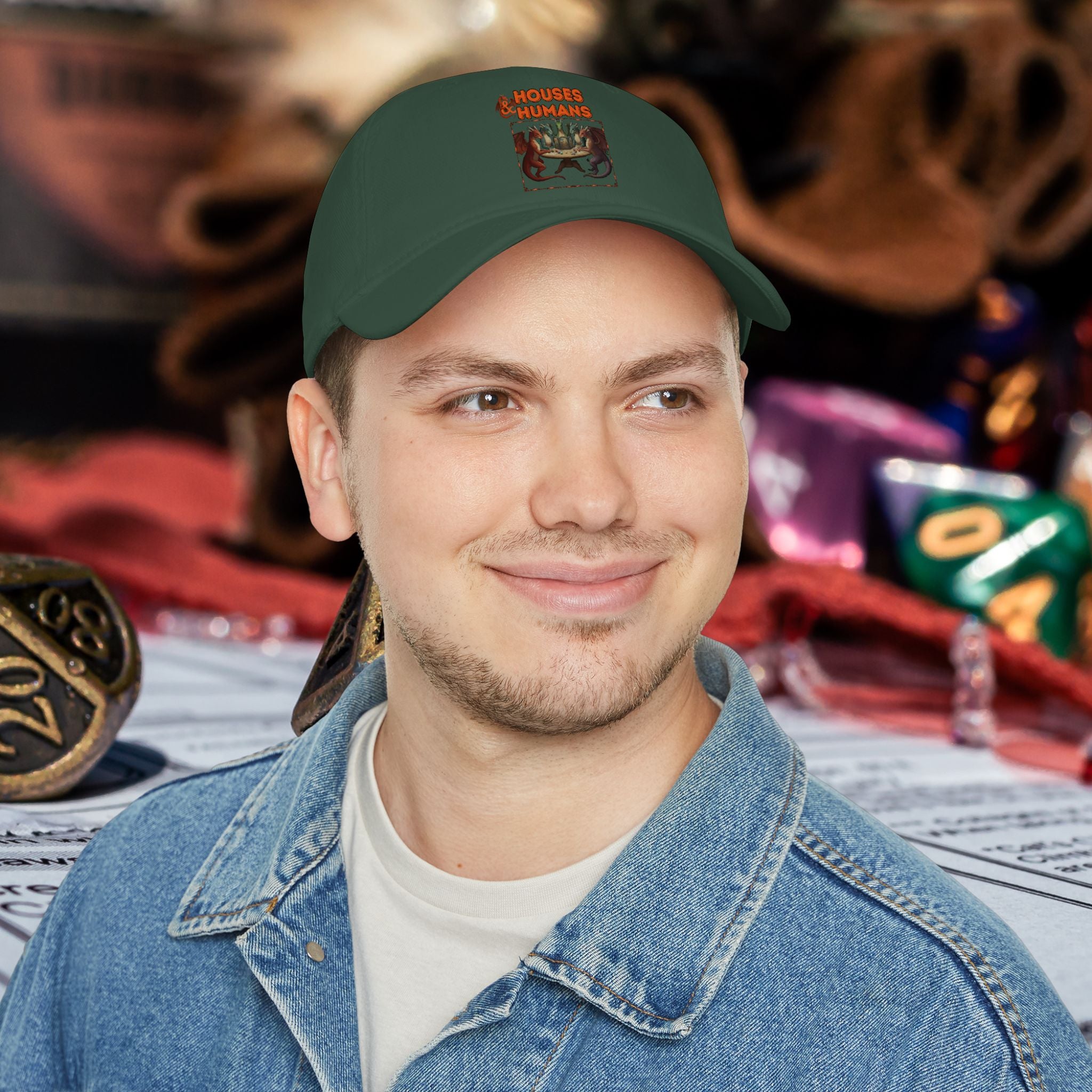 Houses & Humans D20 Dice Baseball Cap