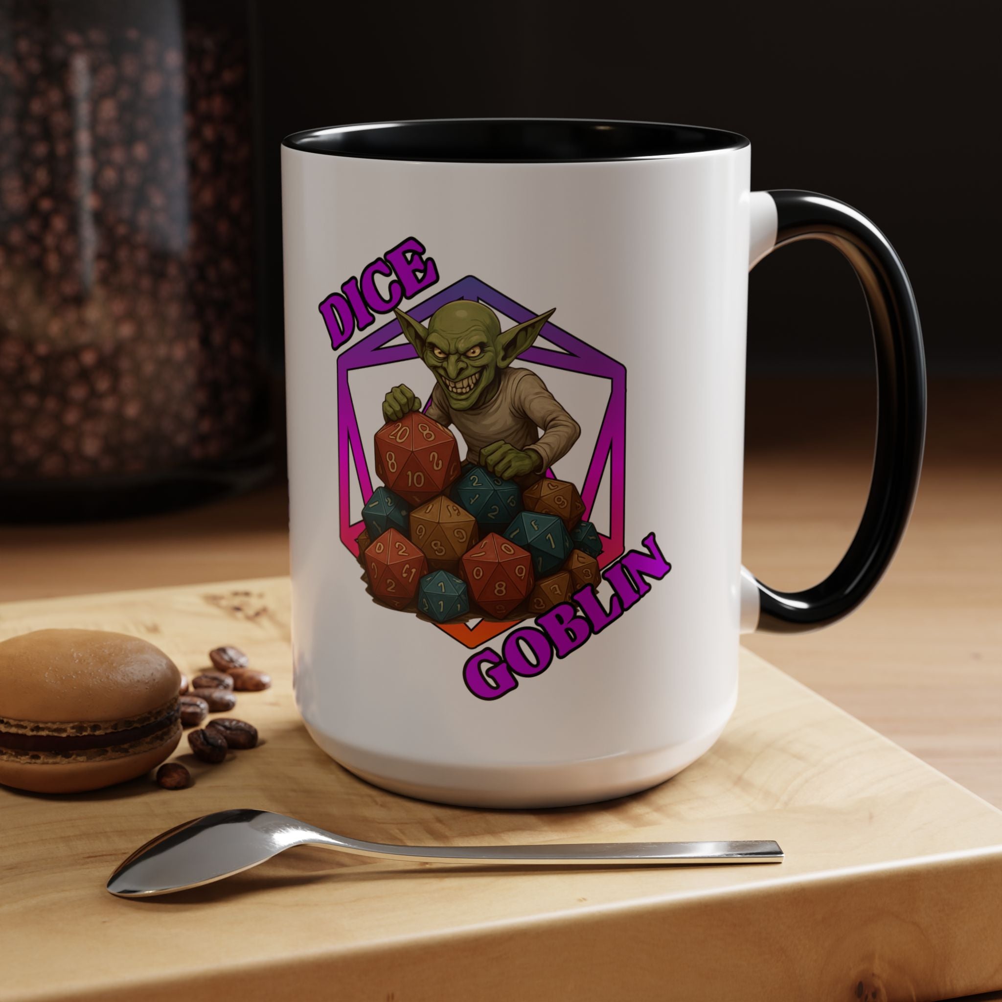 Dice Goblin Coffee Mug — (15oz)