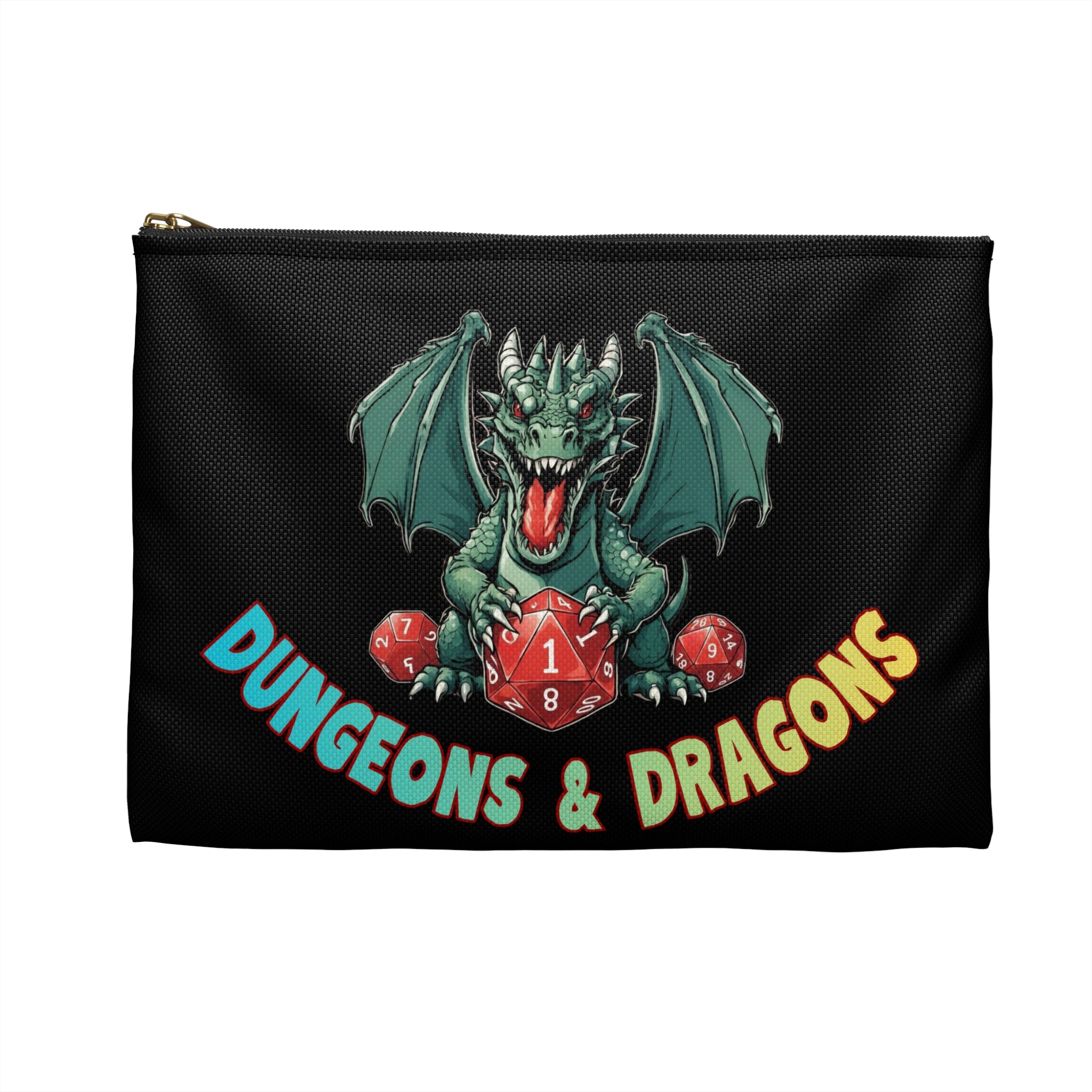 D&D Dice and Mini's Bag
