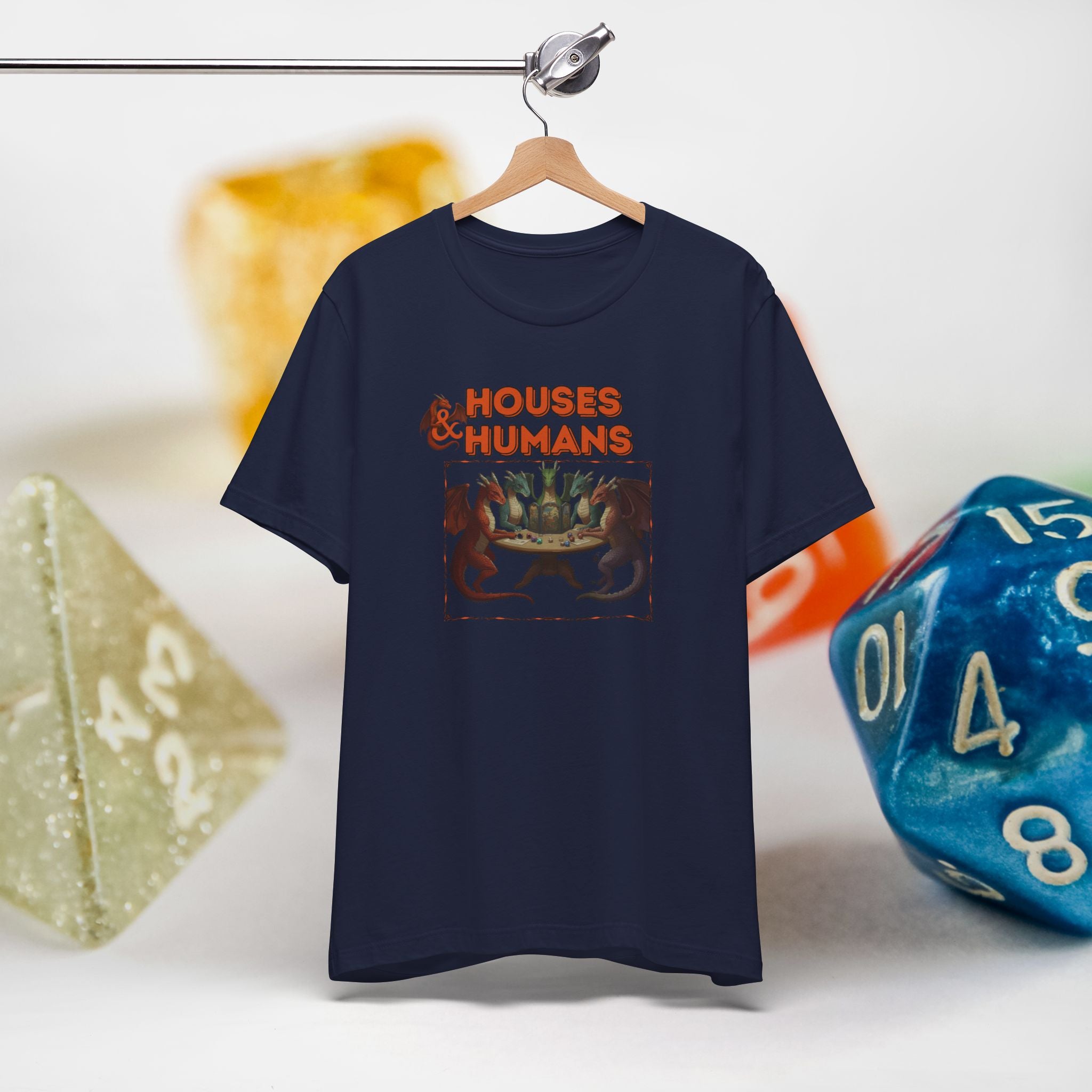 T-Shirt — "Houses & Humans" Fantasy Graphic Tee