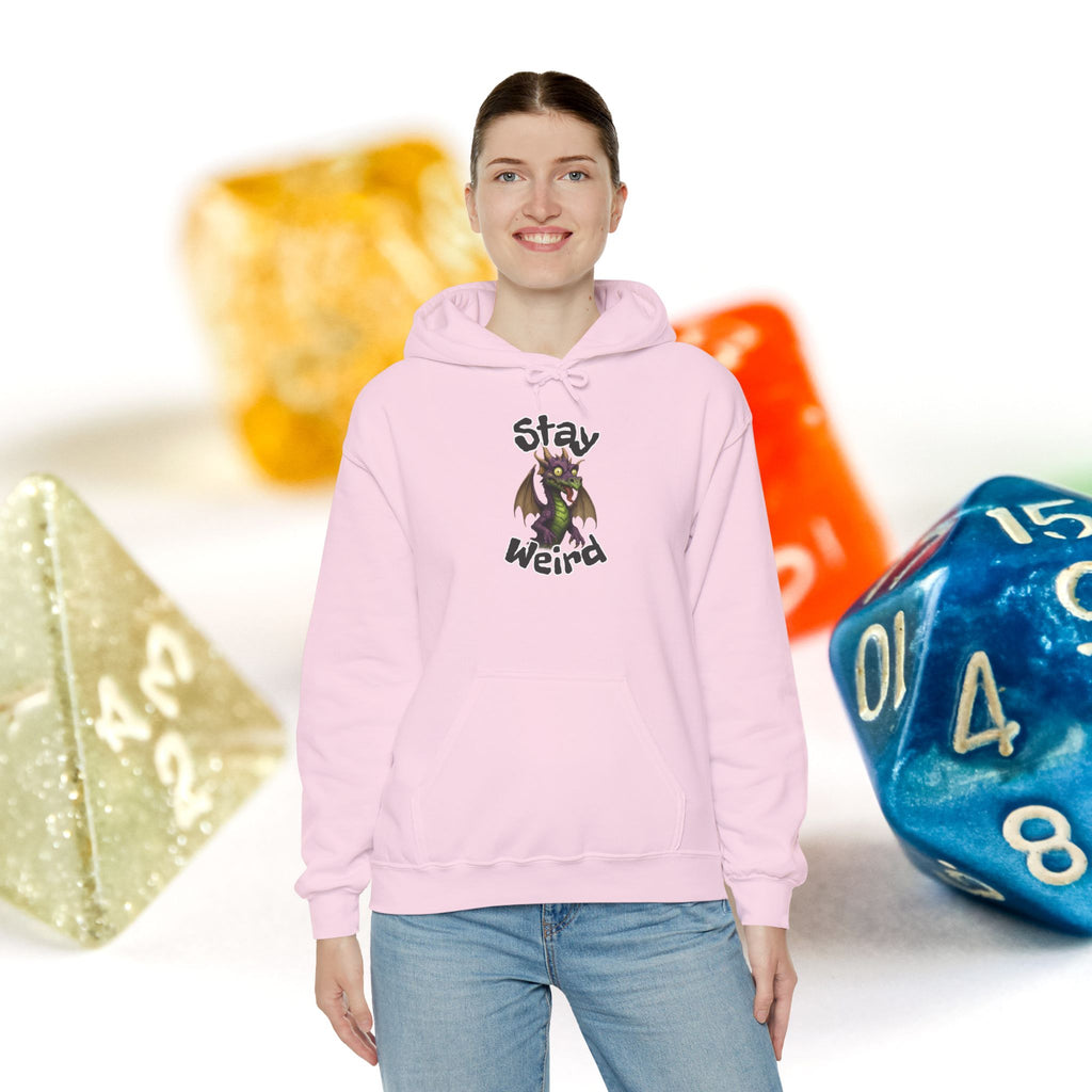 'Stay Weird' Dragon Hoodie