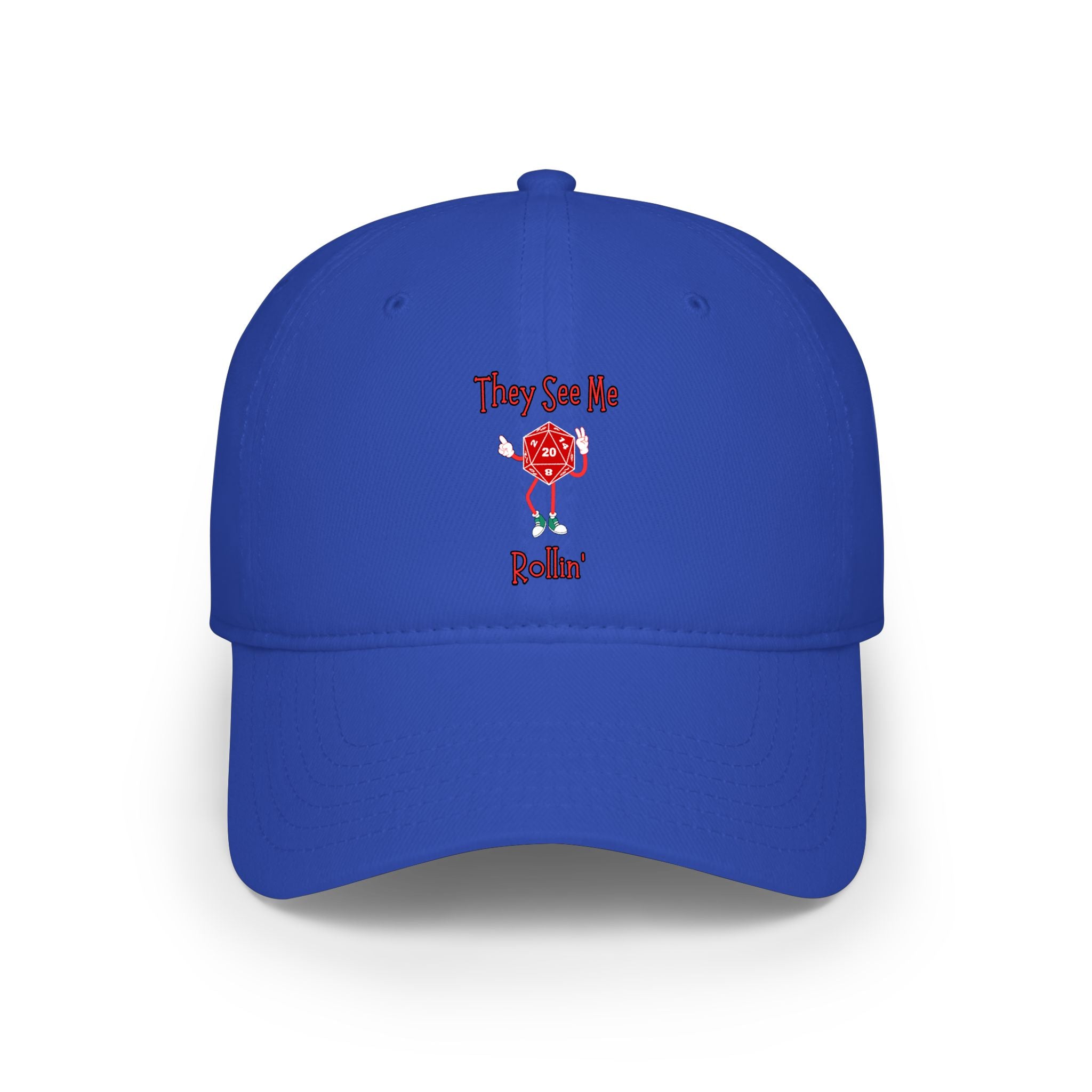 They See Me Rollin' D20 Cap - Low Profile Baseball Hat