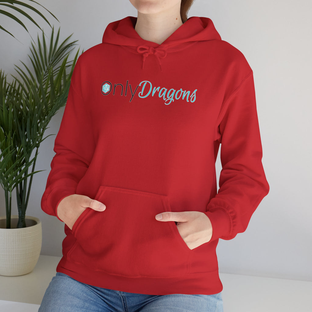 Only Dragons Hoodie —  Gaming & D&D Hooded Sweatshirt