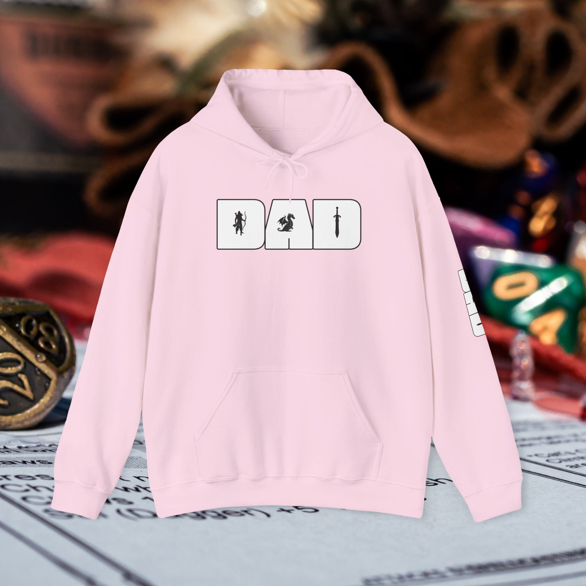 Rpg Dad Icon Hoodie — Badass Dad Hoodie
