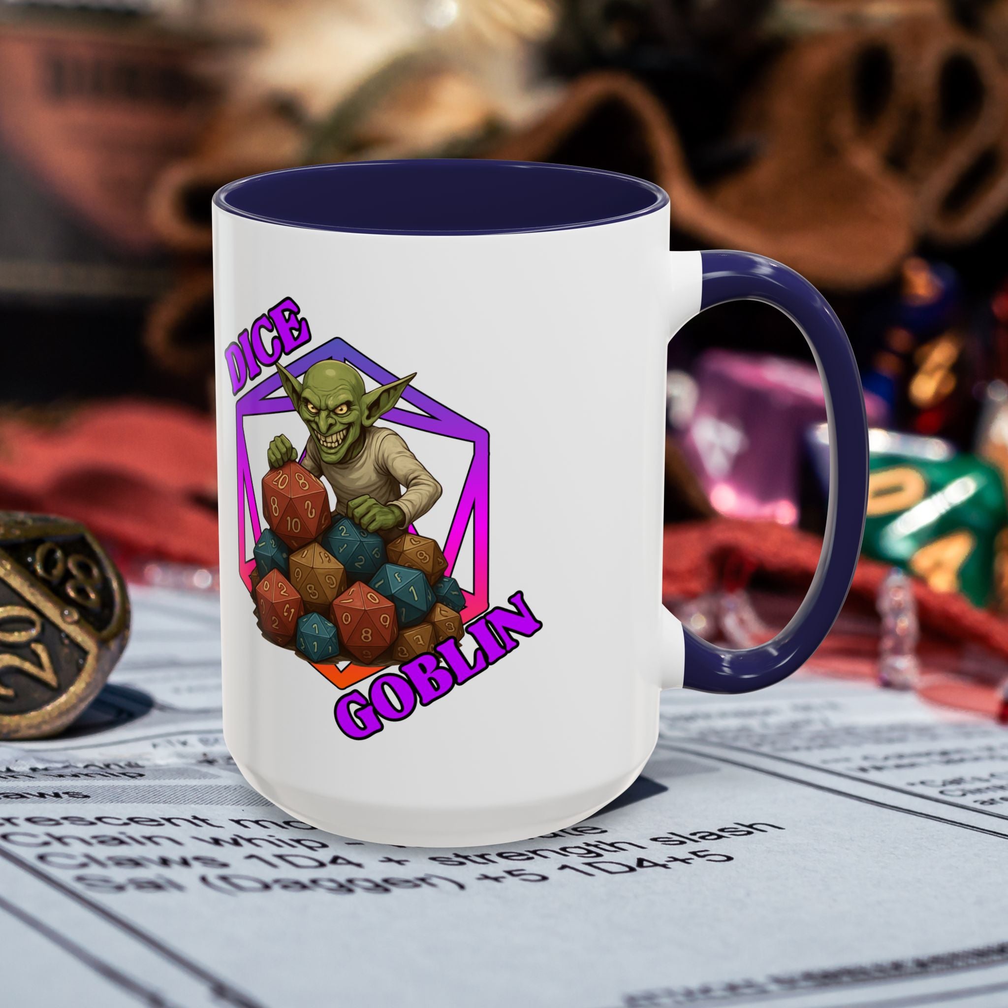 Dice Goblin Coffee Mug — (15oz)