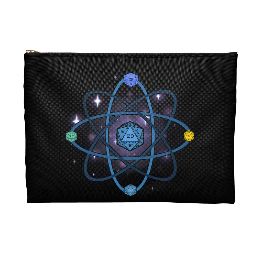D20 Atom Dice Pouch — RPG Dice  Bag