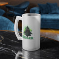 Frosted Glass Beer/ Mead Mug — Ranger D&D Class Mug