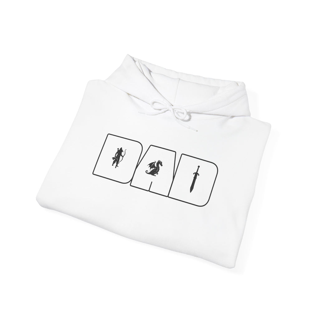 Rpg Dad Icon Hoodie — Badass Dad Hoodie