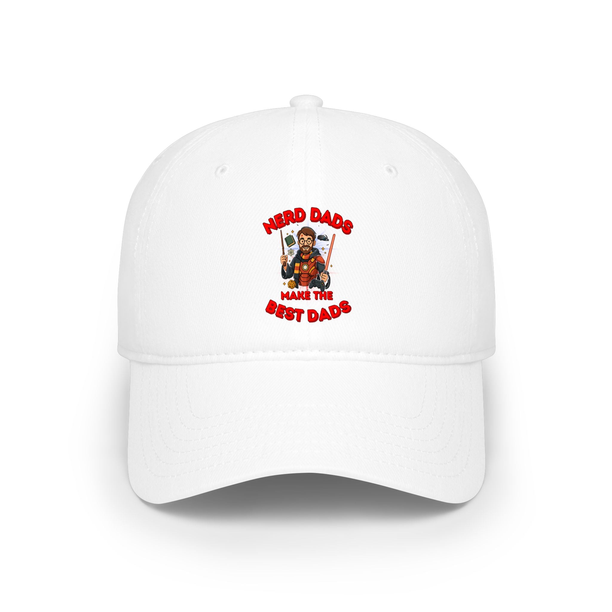 Nerd Dads Make the Best Dads-Baseball Cap