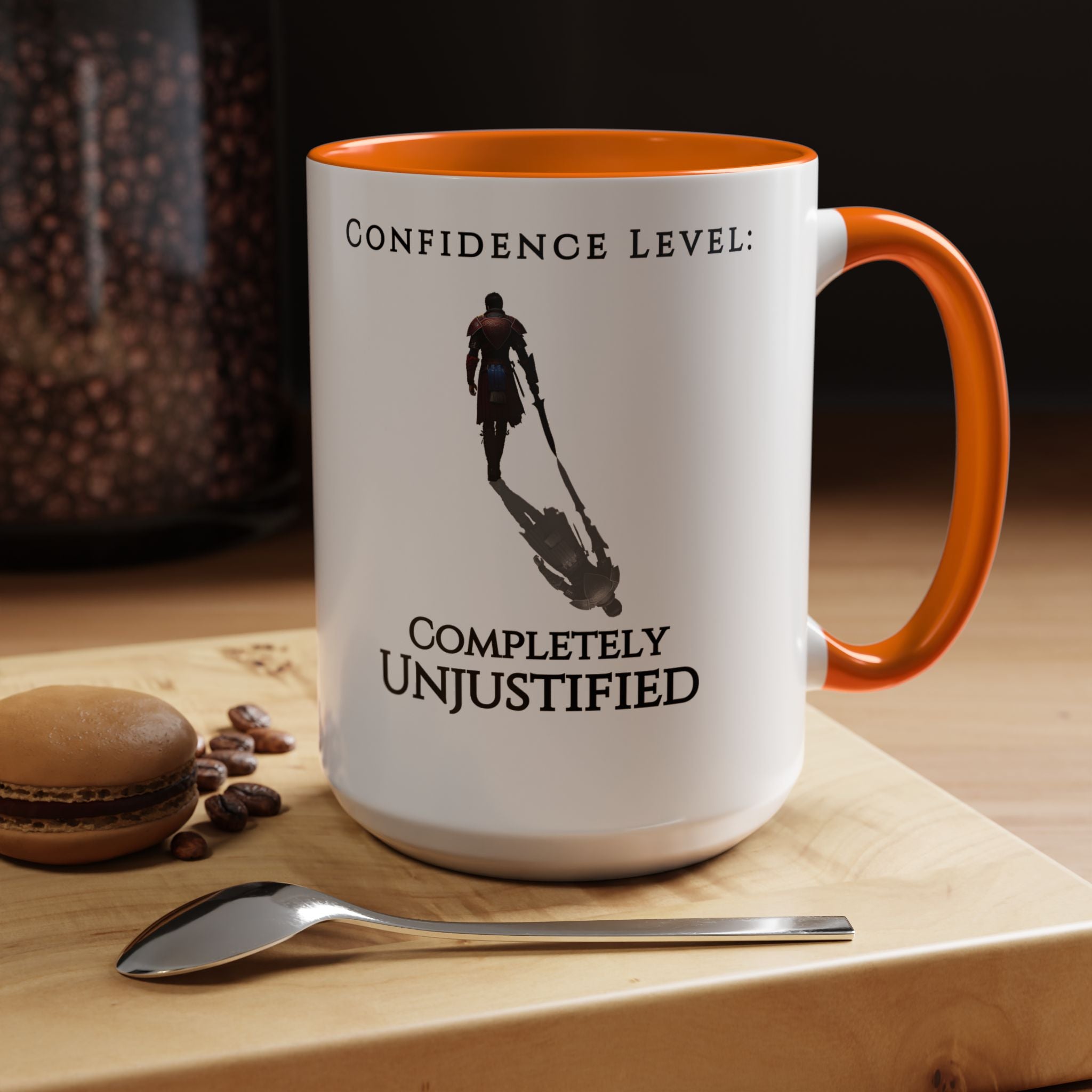Confidence Level: Completely Unjustified Coffee Mug
