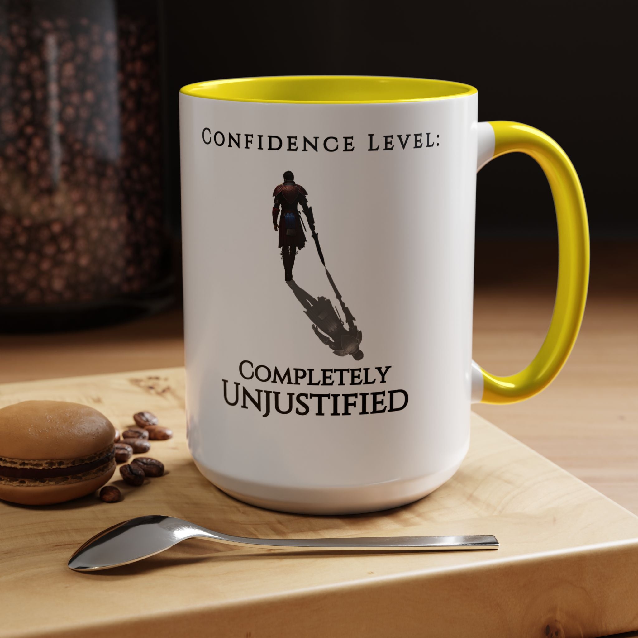 Confidence Level: Completely Unjustified Coffee Mug