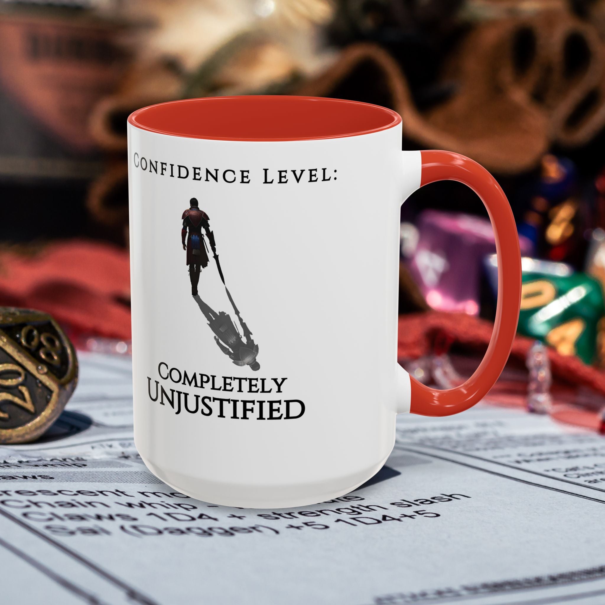 Confidence Level: Completely Unjustified Coffee Mug