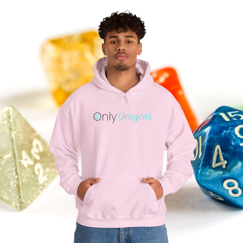 Only Dragons Hoodie —  Gaming & D&D Hooded Sweatshirt