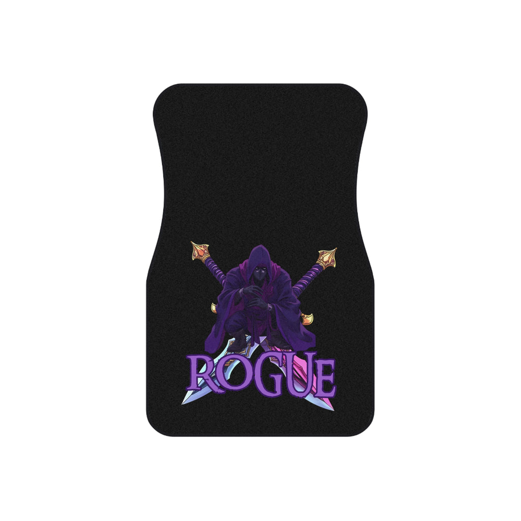 Rogue  Car Mats — Set of 2 Front Mats with Purple Rogue