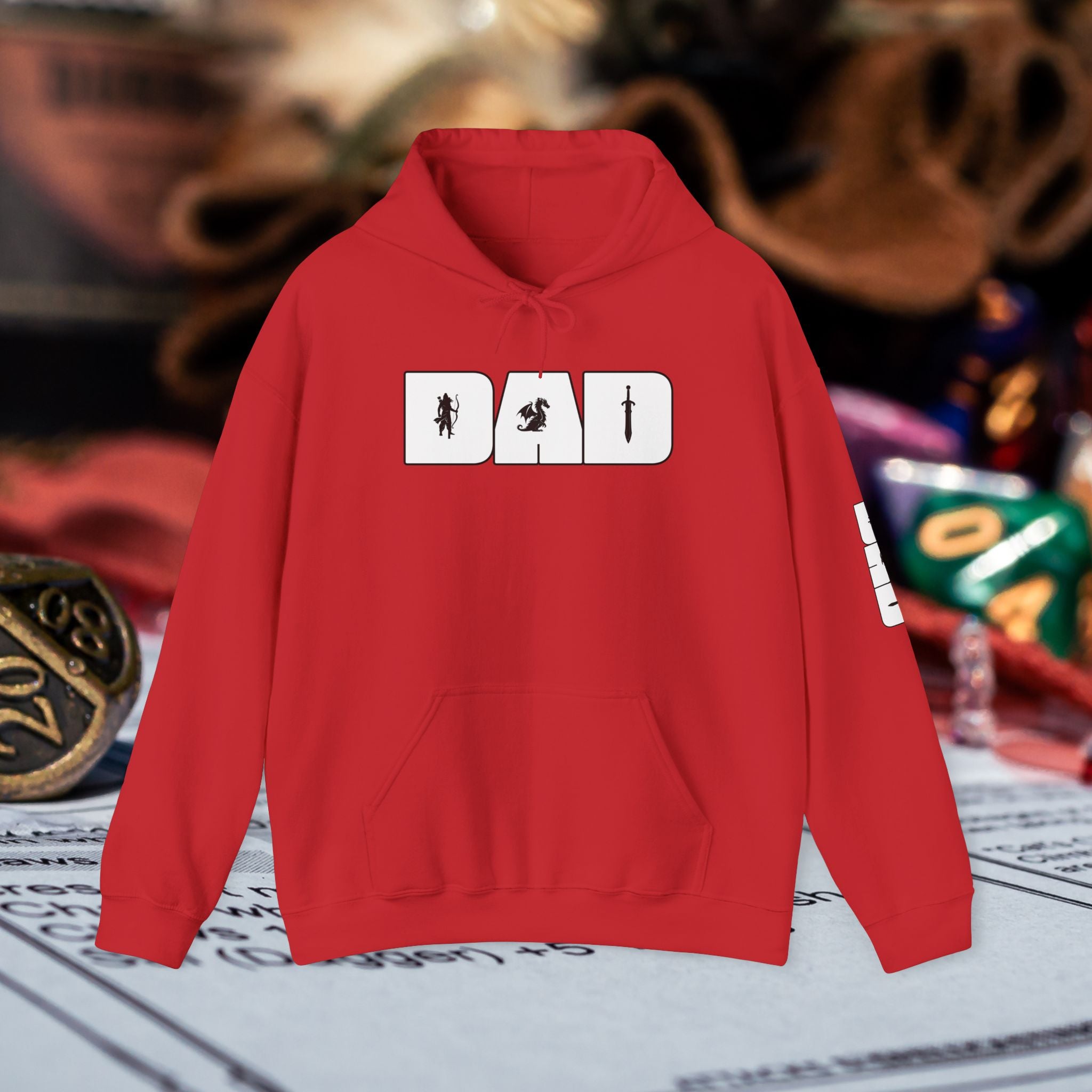 Rpg Dad Icon Hoodie — Badass Dad Hoodie