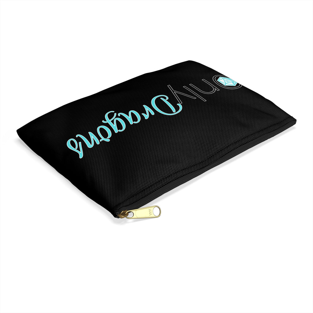 Only Dragons Dice Bag —  Dice Logo Bag for RPG Players