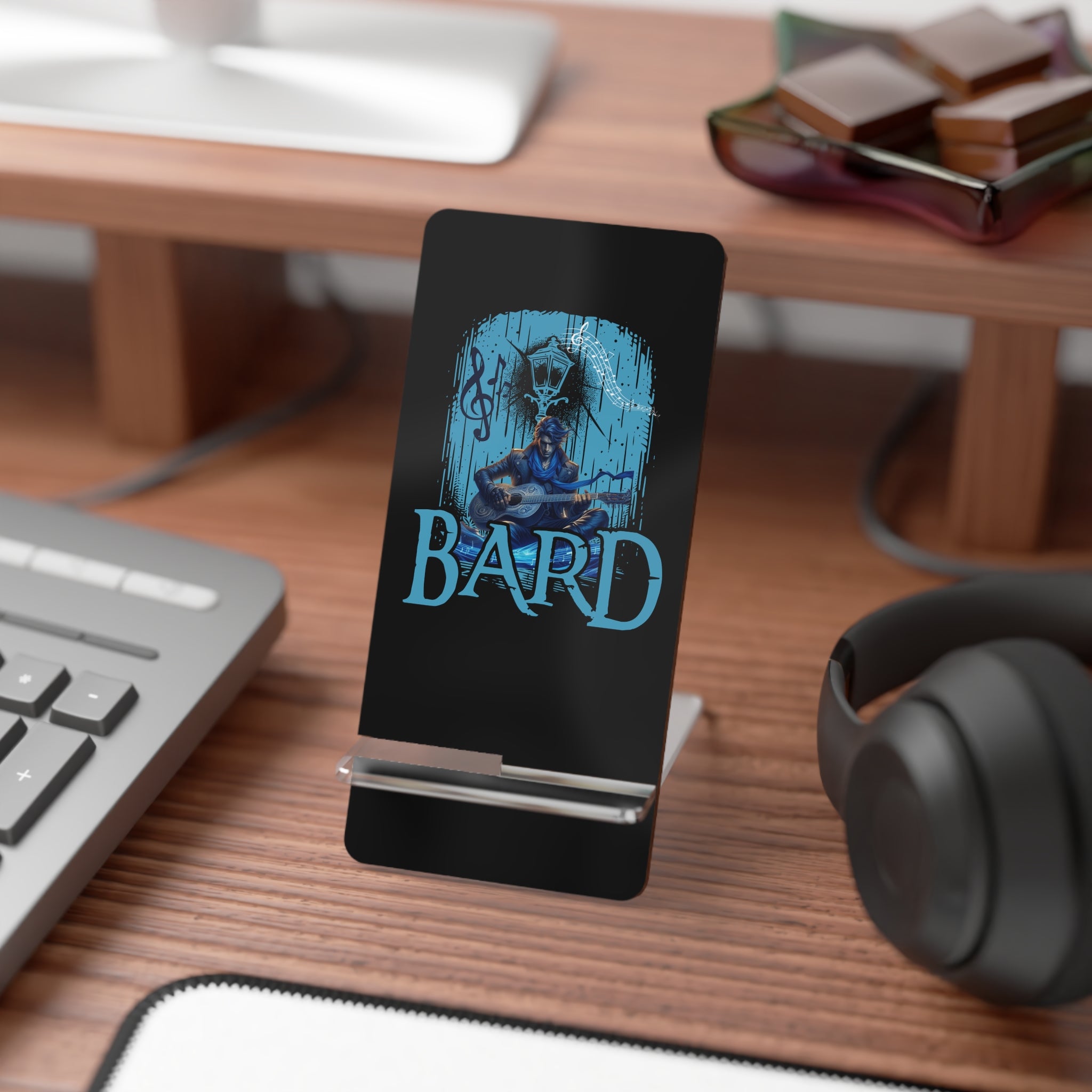 Bard Smartphone Stand — D&D Phone Display Holder