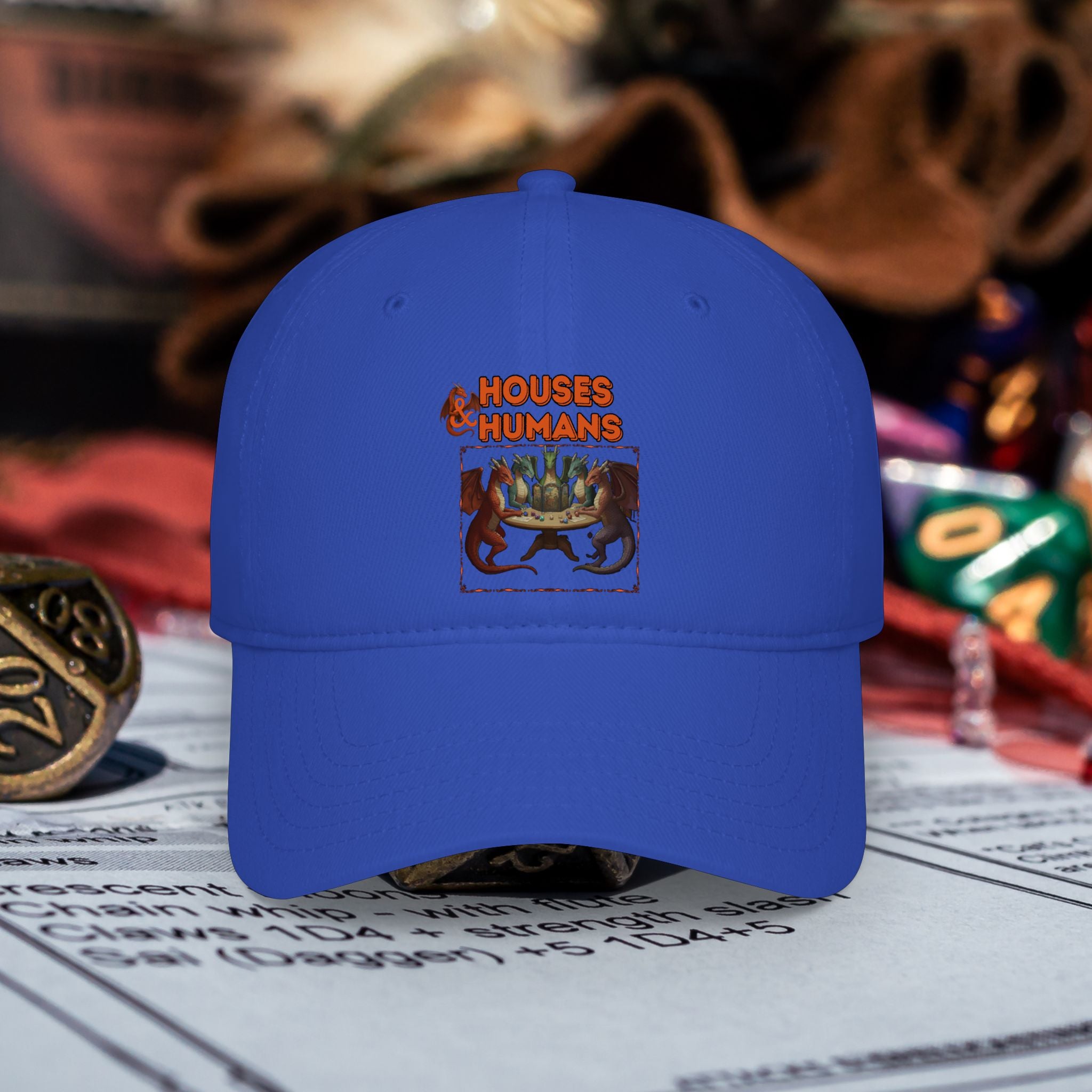Houses & Humans D20 Dice Baseball Cap