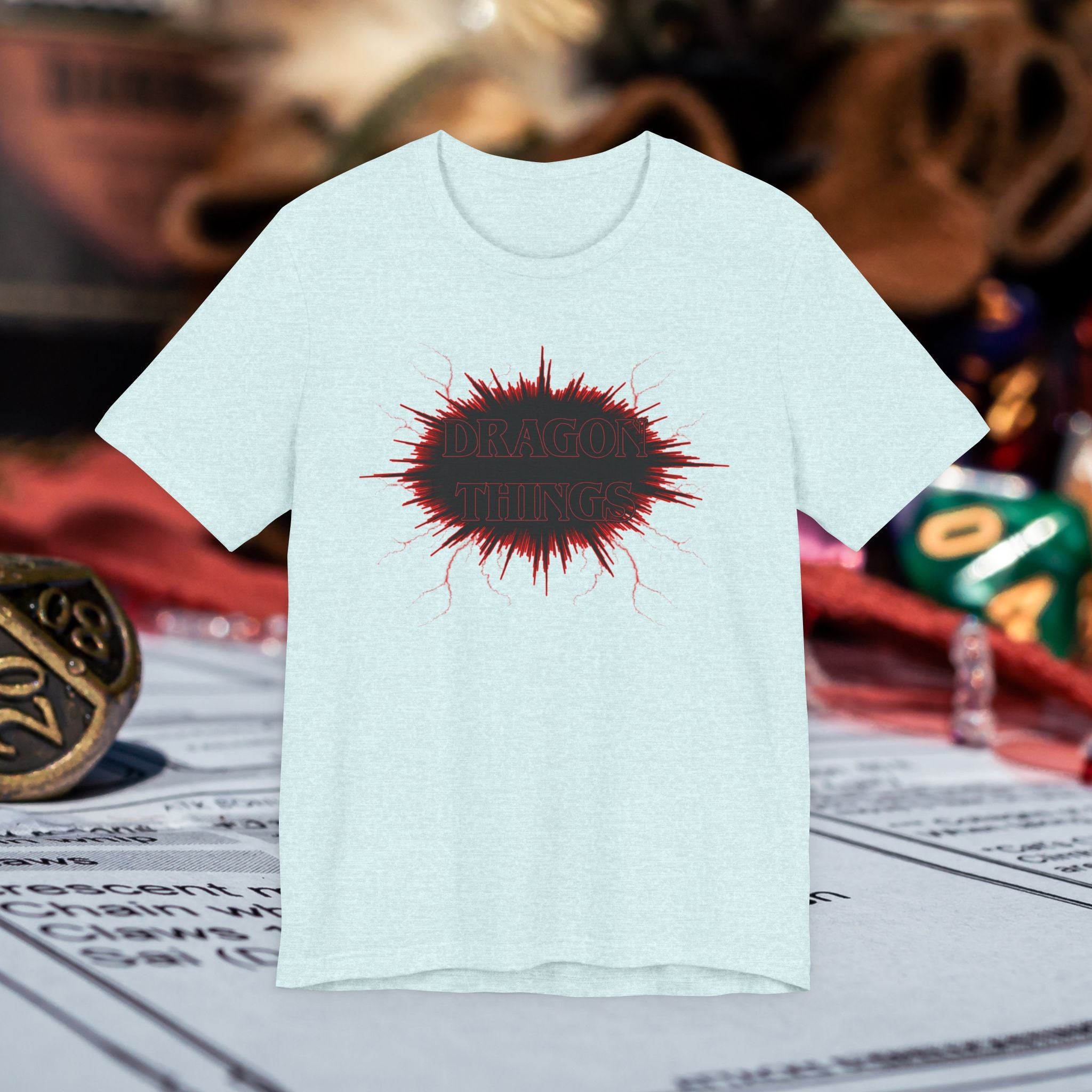 Dragon Things T-Shirt — Graphic (RPG Dice Gamer Tee)