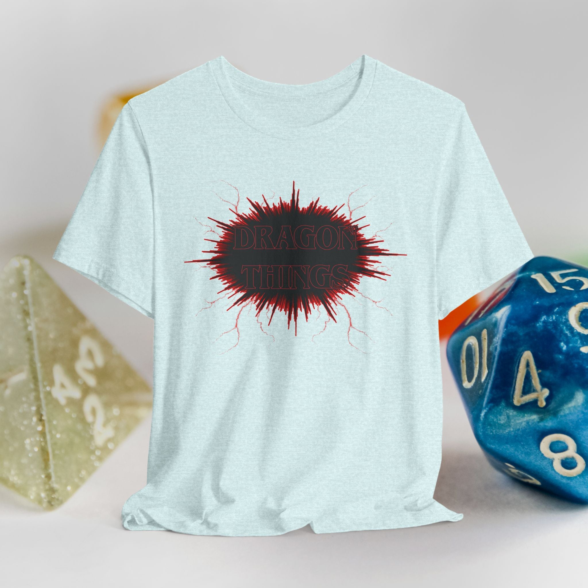Dragon Things T-Shirt — Graphic (RPG Dice Gamer Tee)