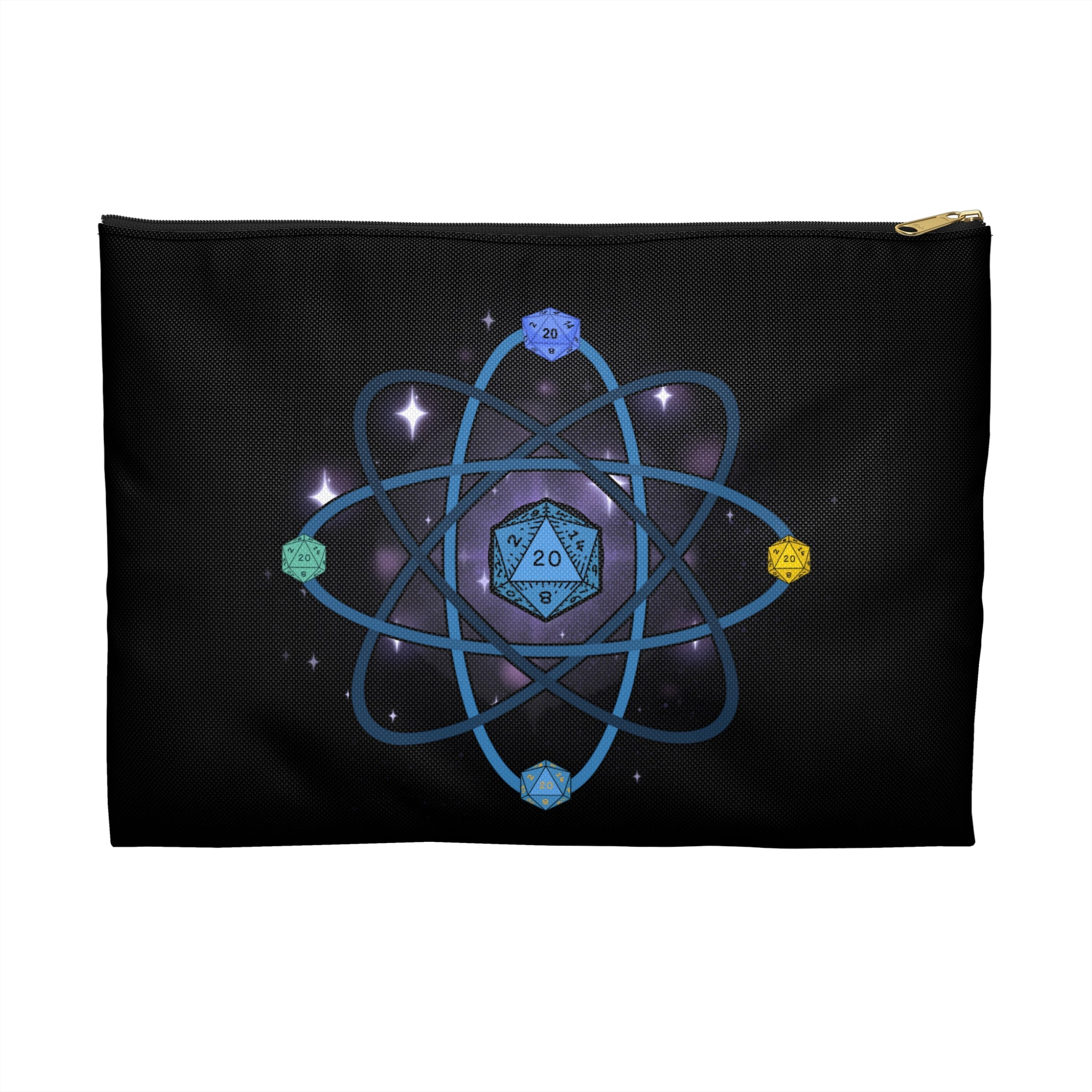 D20 Atom Dice Pouch — RPG Dice  Bag