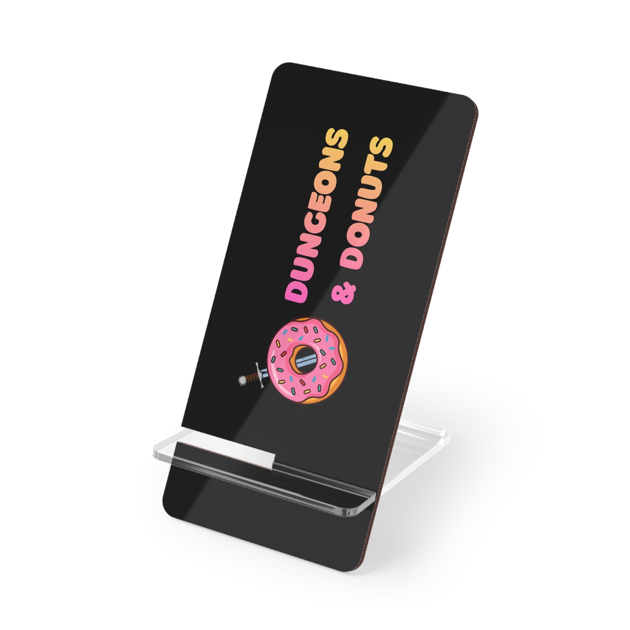 Dungeons & Donuts Phone Stand