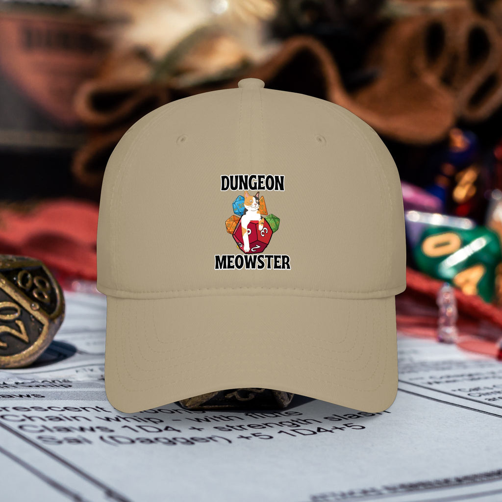 Dungeon Meowster Low-Profile Baseball Cap