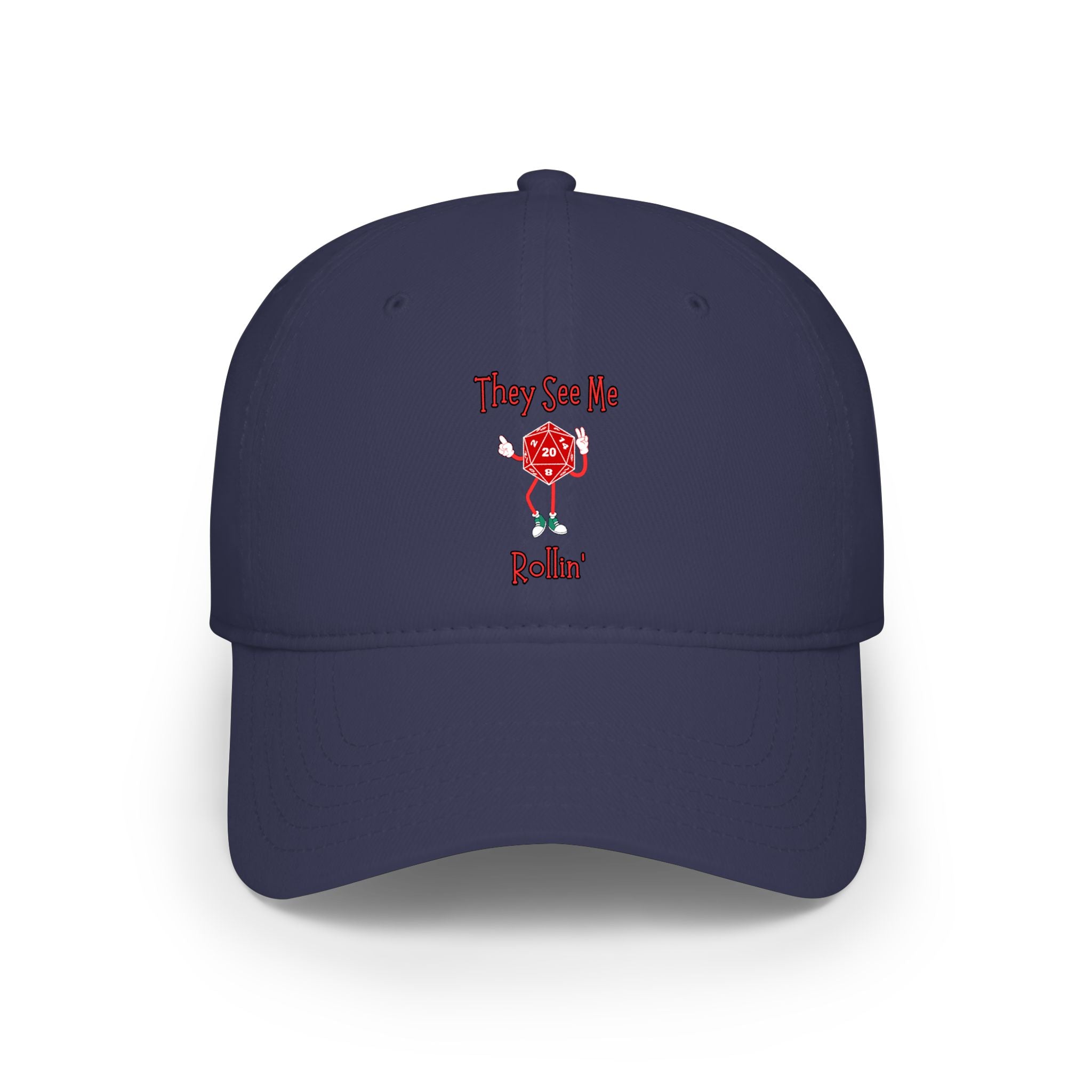 They See Me Rollin' D20 Cap - Low Profile Baseball Hat