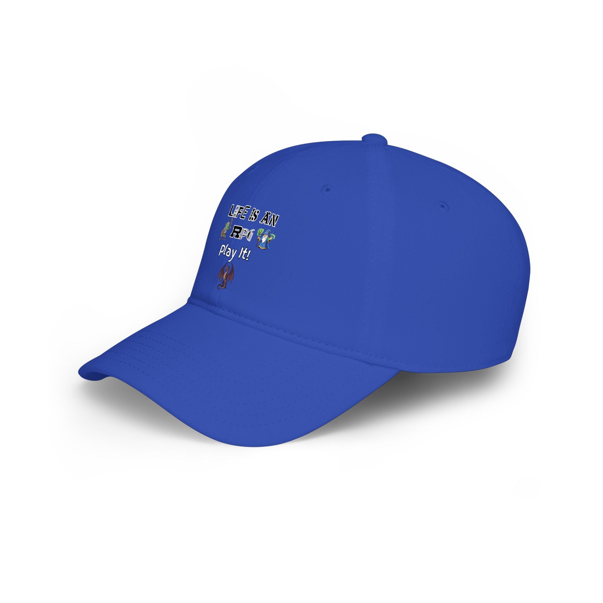 Life Is An RPG Play It! Red Baseball Cap