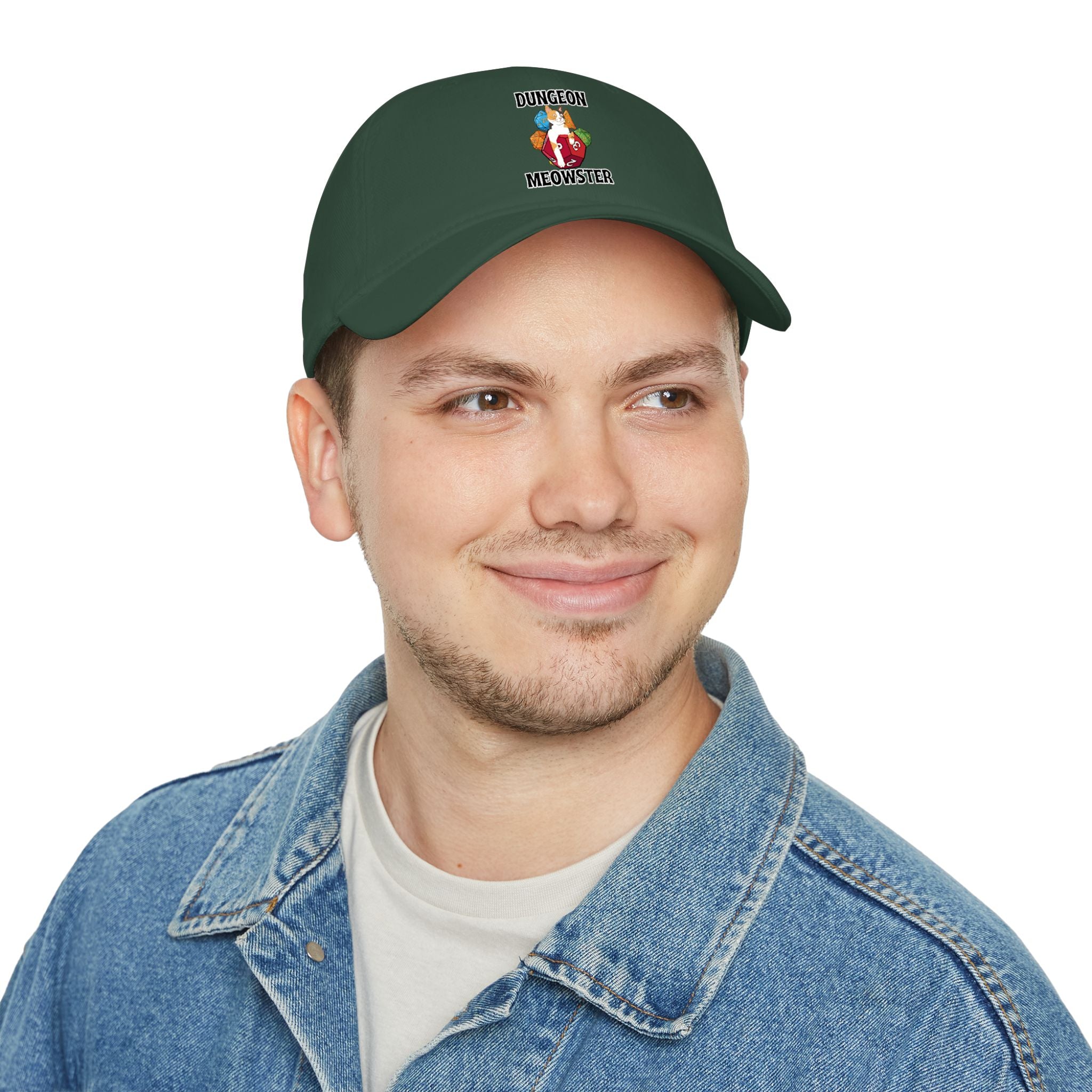 Dungeon Meowster Low-Profile Baseball Cap