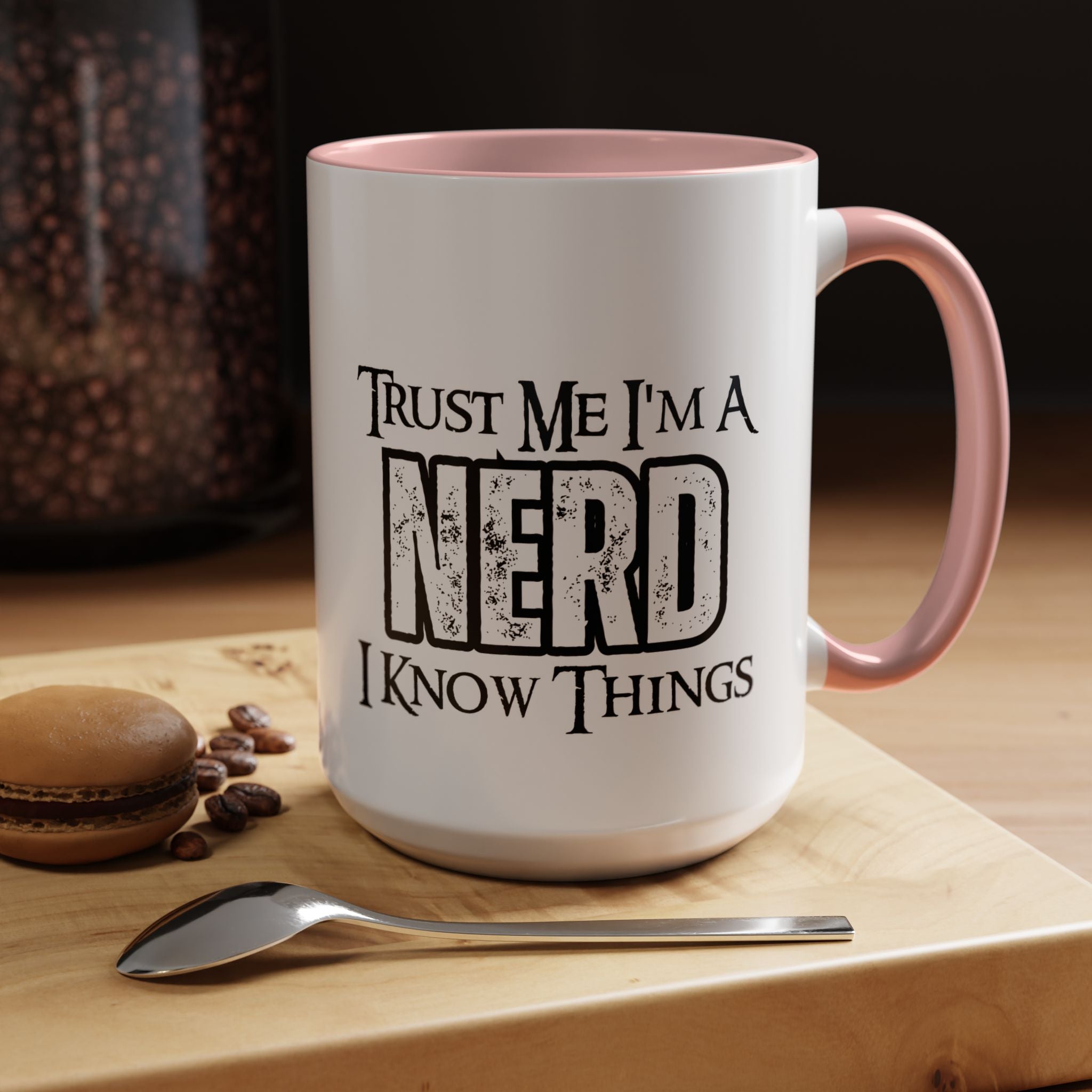 Trust Me I’m a Nerd Coffee Mug — Funny Dungeons & Dragons Gamer Gift (15oz)