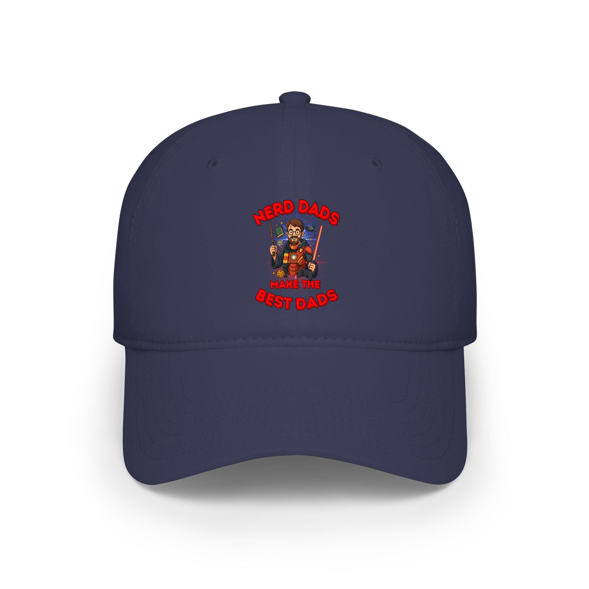 Nerd Dads Make the Best Dads-Baseball Cap