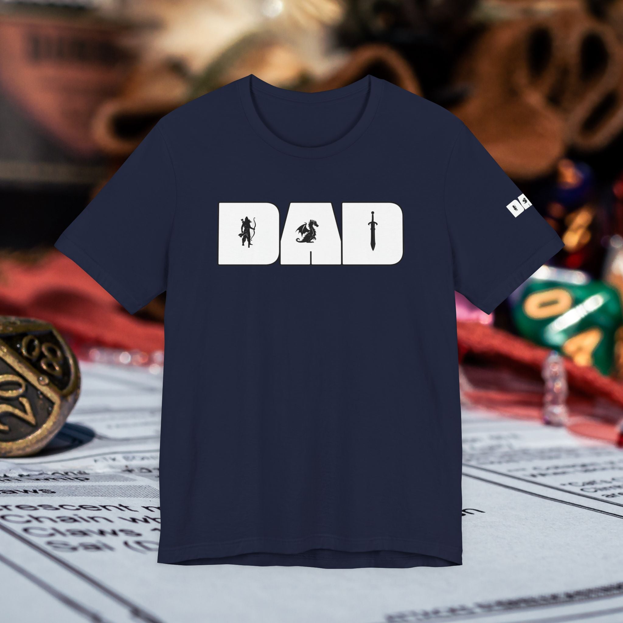 Dad T‑Shirt — RPG Badass Dad Tee