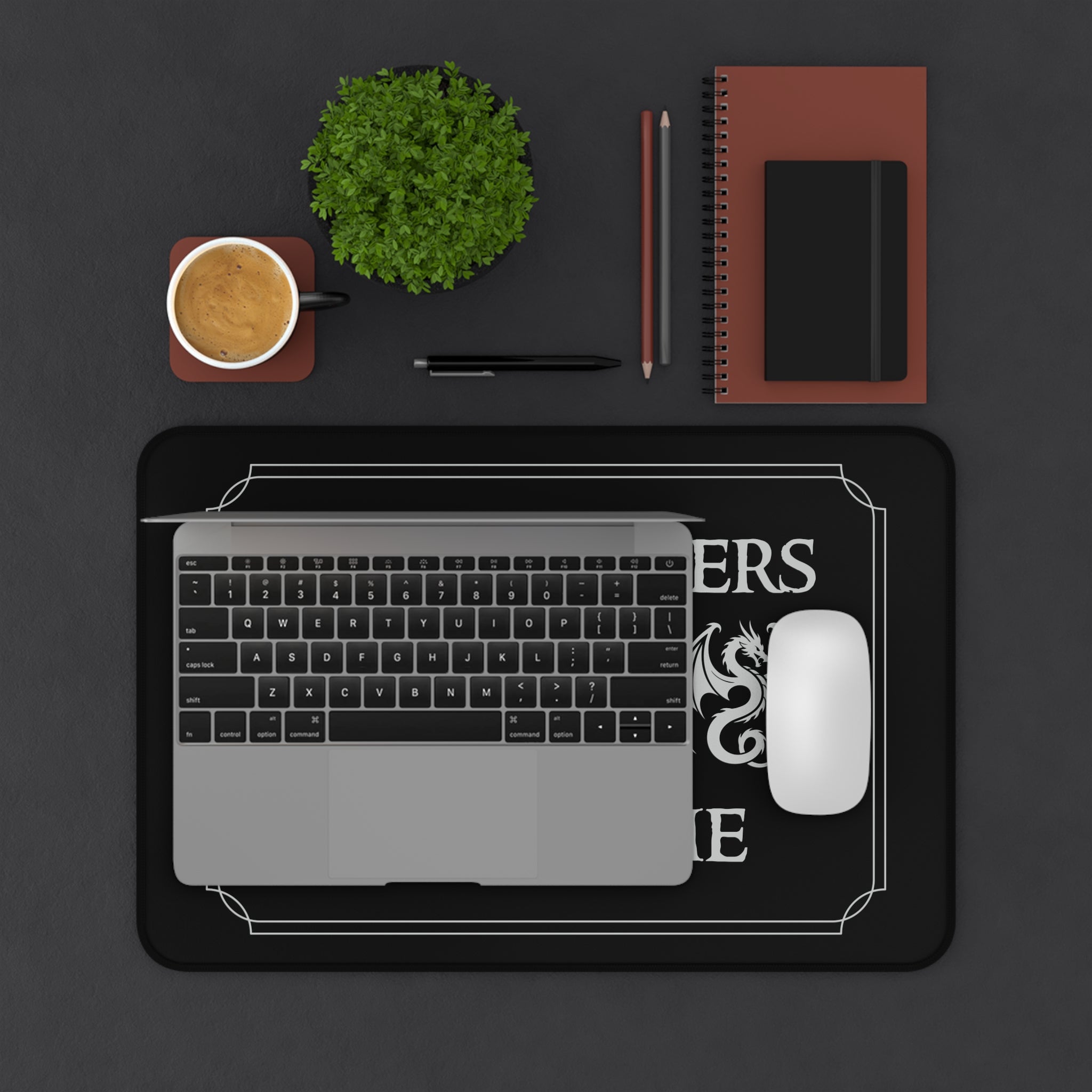 Adventurers Welcome D20 Desk Mat