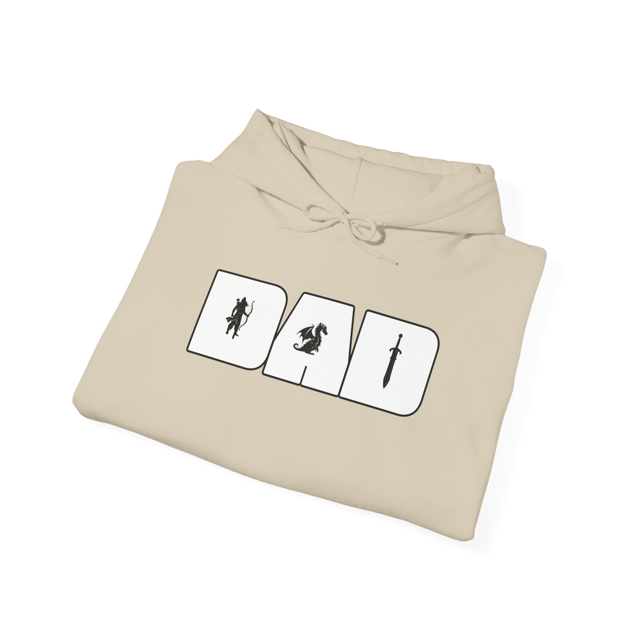 Rpg Dad Icon Hoodie — Badass Dad Hoodie