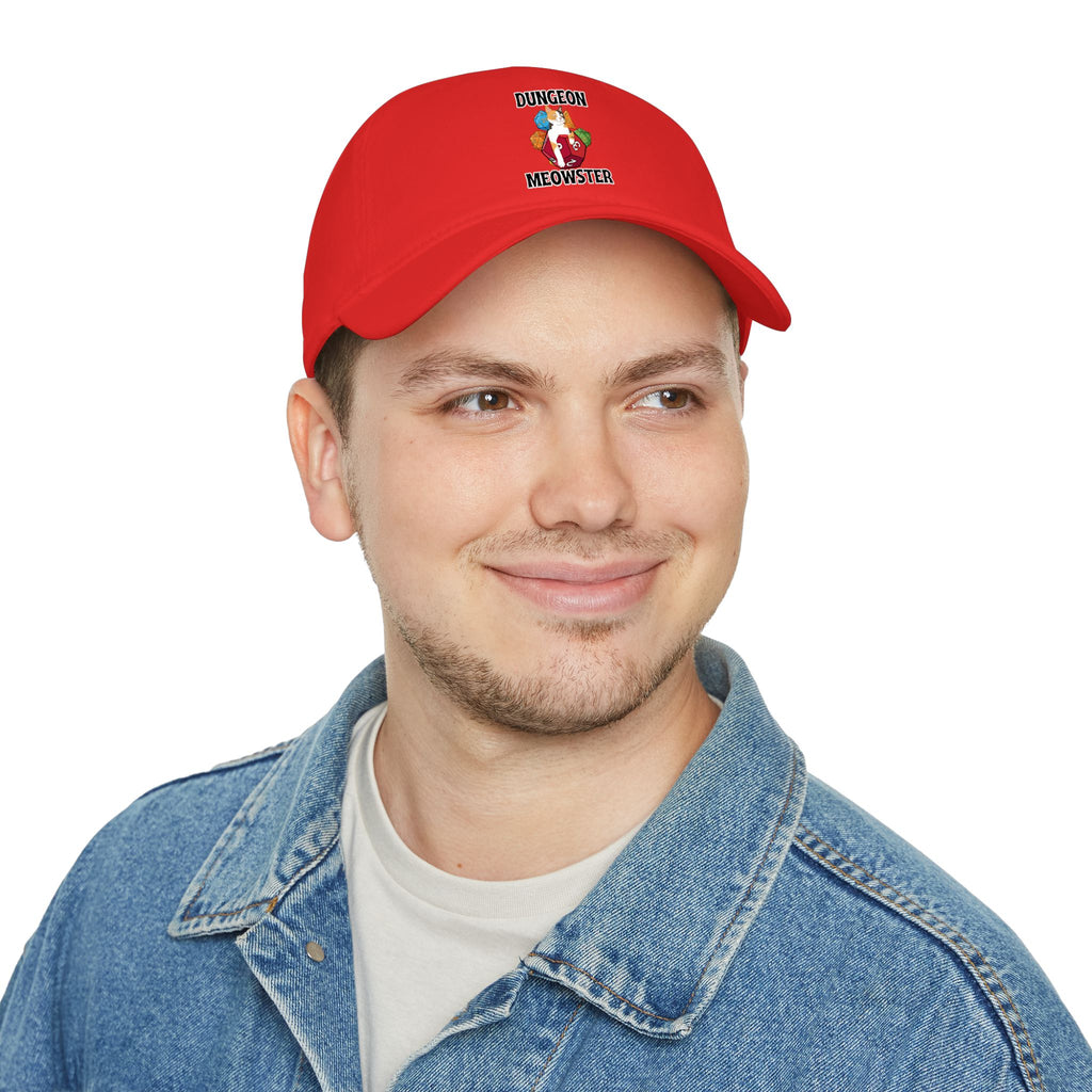 Dungeon Meowster Low-Profile Baseball Cap